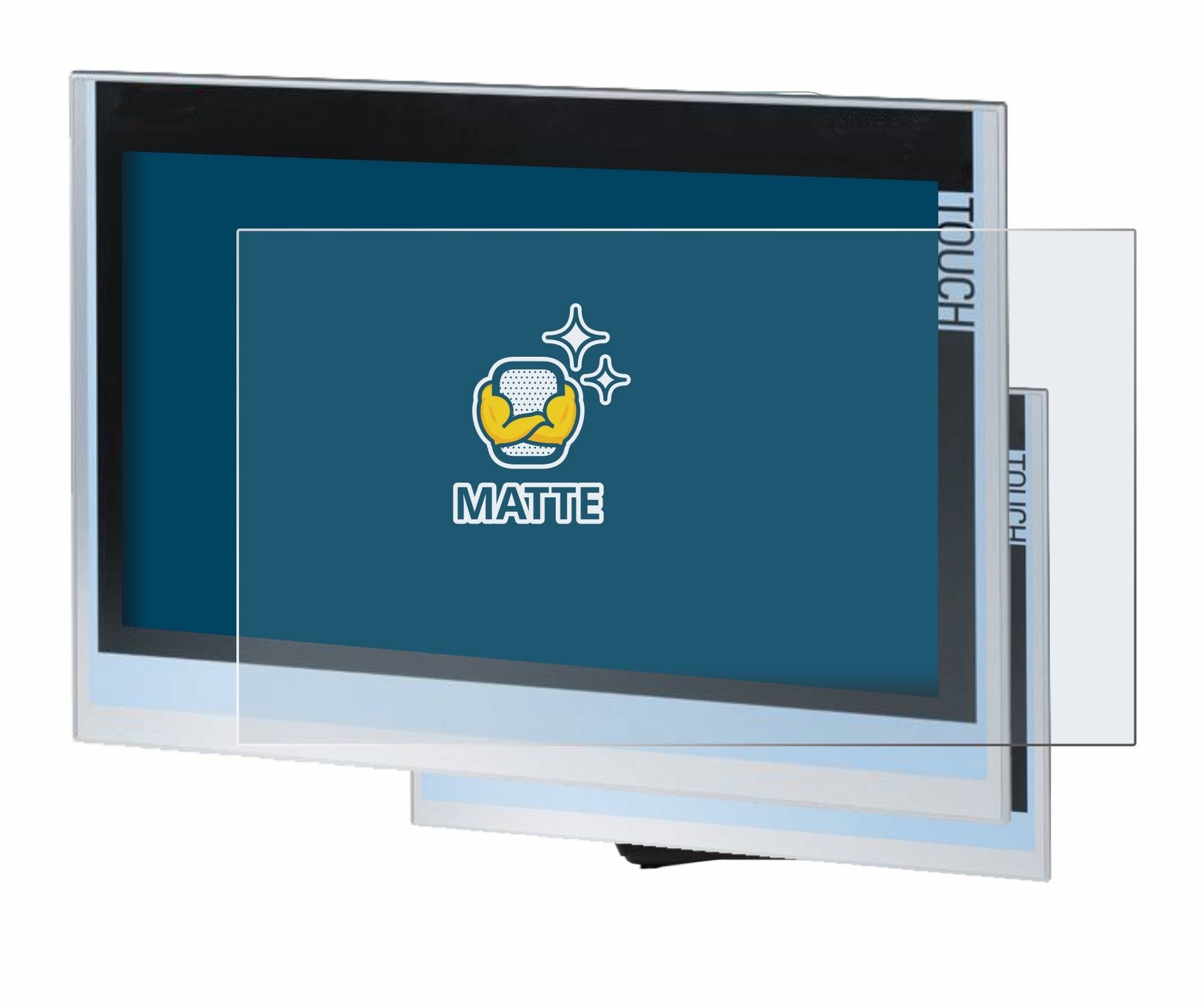 BROTECT Matte Displayschutzfolie für Siemens Simatic HMI TP1900 Comfort - Entspiegelt,