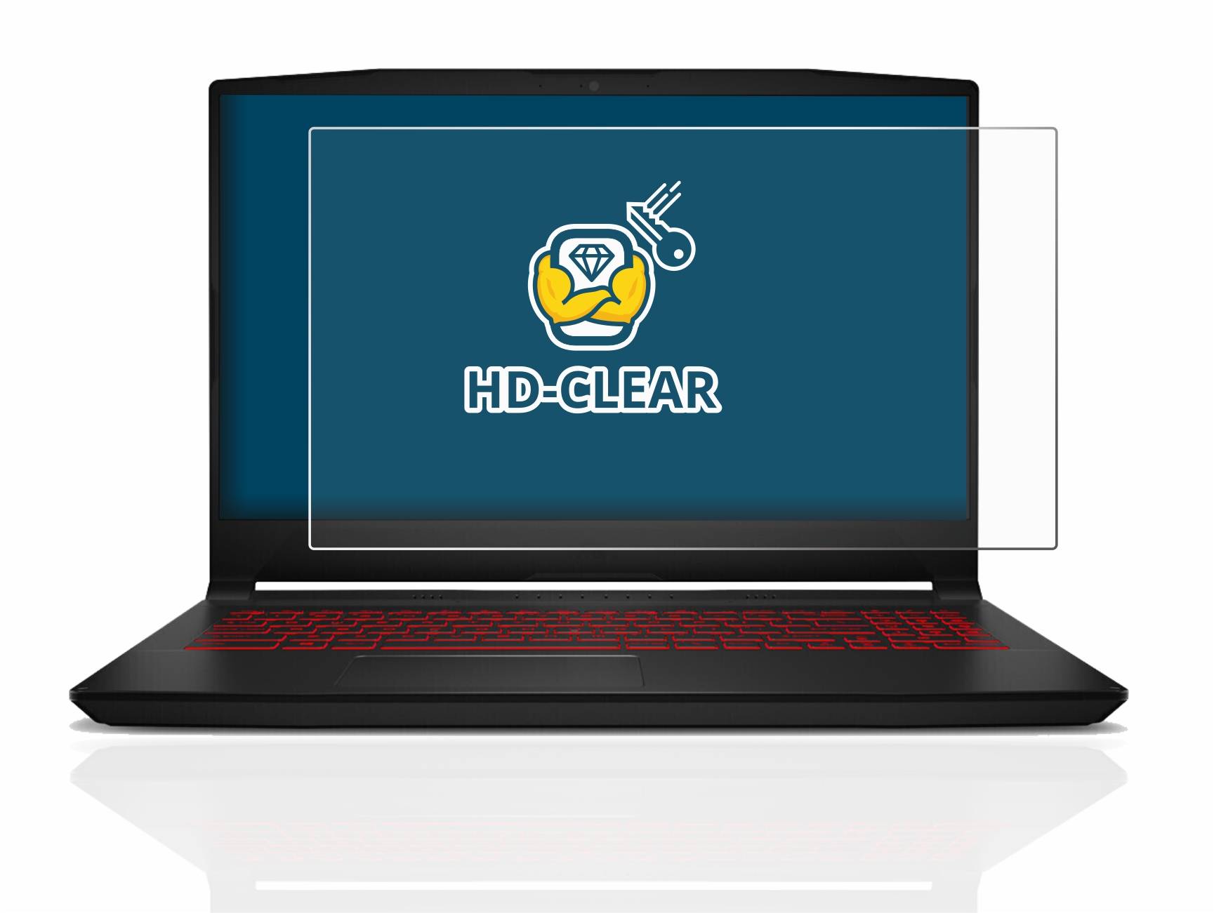 BROTECT HD-Clear Displayschutzfolie für MSI Katana GF66