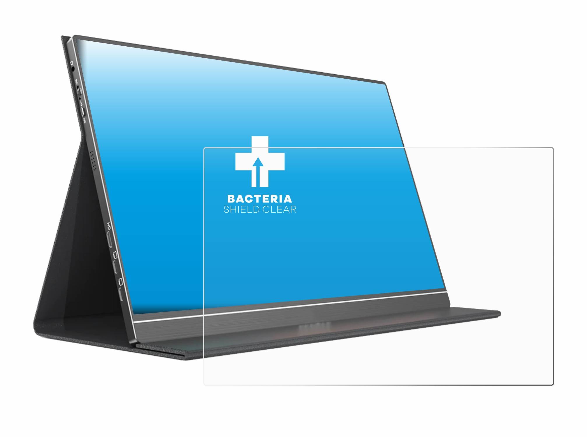 upscreen Bacteria Shield Clear Premium Antibakterielle Displayschutzfolie für Arzopa S1