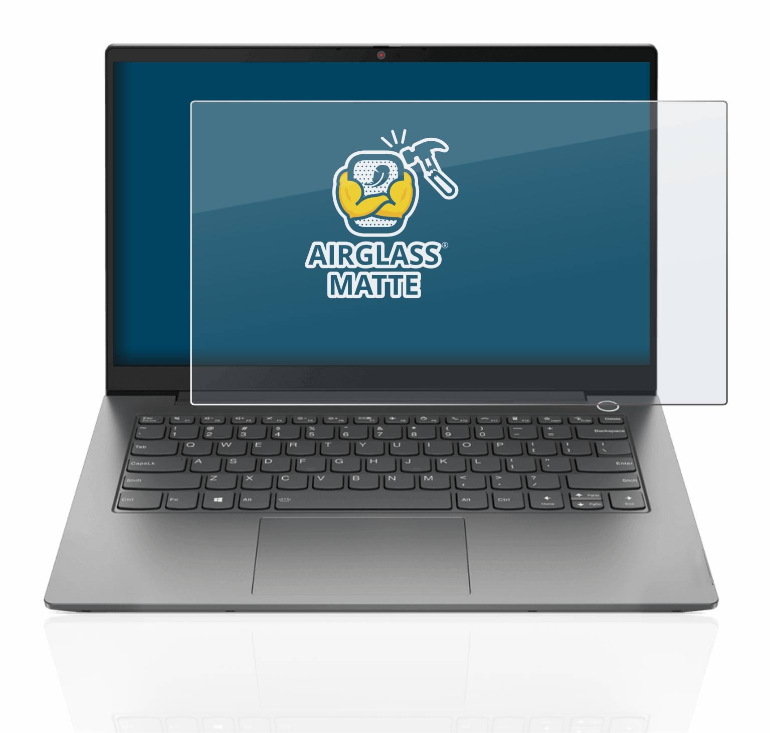 BROTECT AirGlass Matte Schutzglas Folie für Lenovo ThinkBook 14 Gen