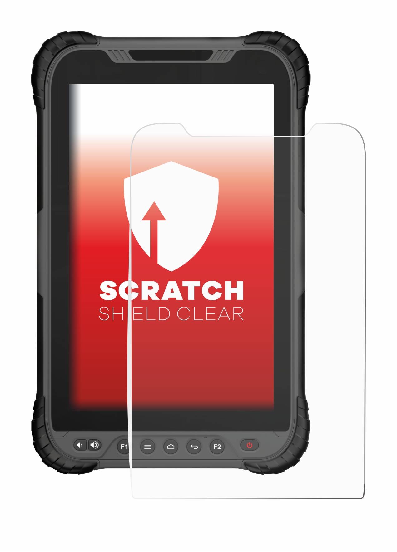 upscreen Scratch Shield Clear Premium Displayschutzfolie für GeoMax Zenius