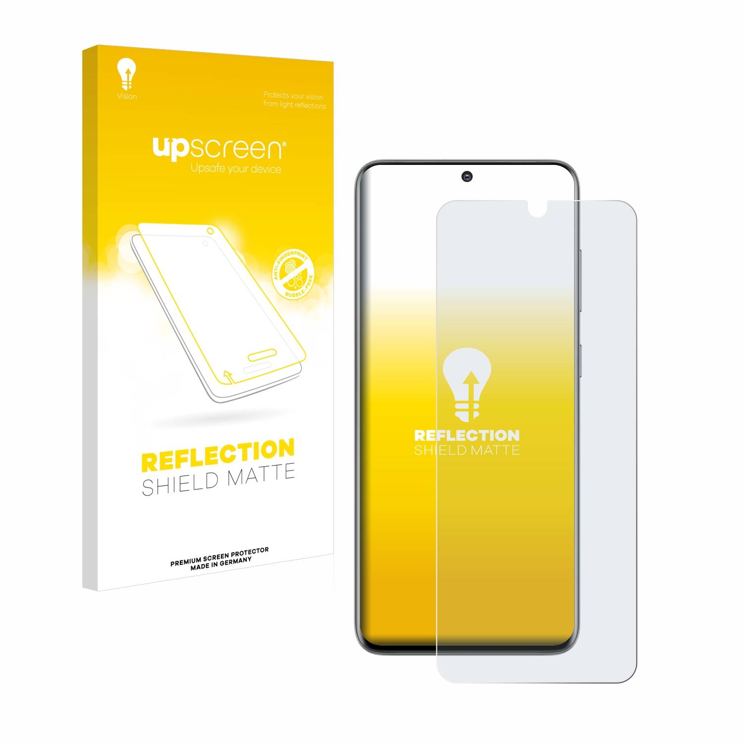 upscreen Schutzfolie für Samsung Galaxy S20 Folie Matt Entspiegelt Anti-Reflex