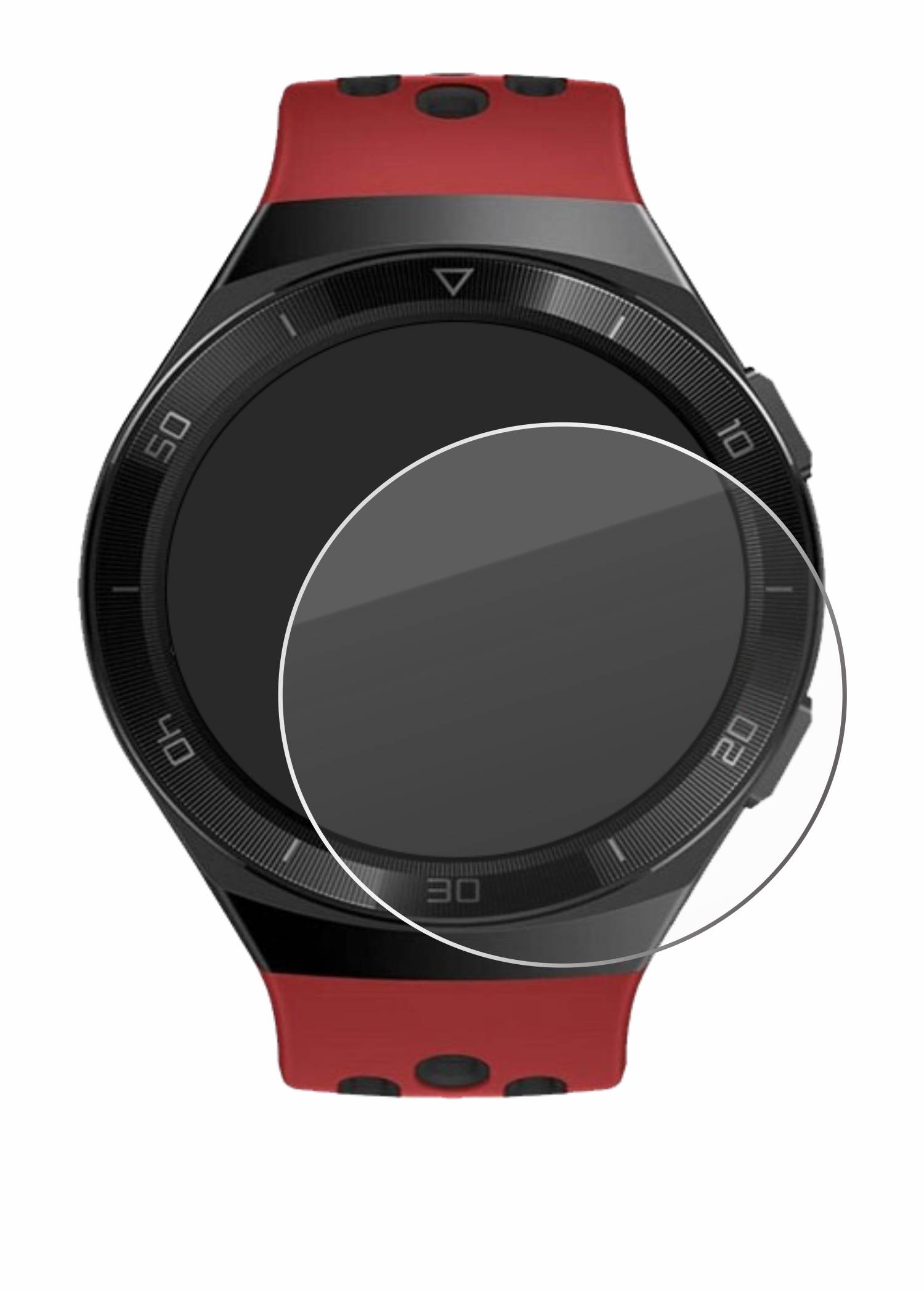 Savvies HD33 Clear Schutzglas für Huawei Watch GT