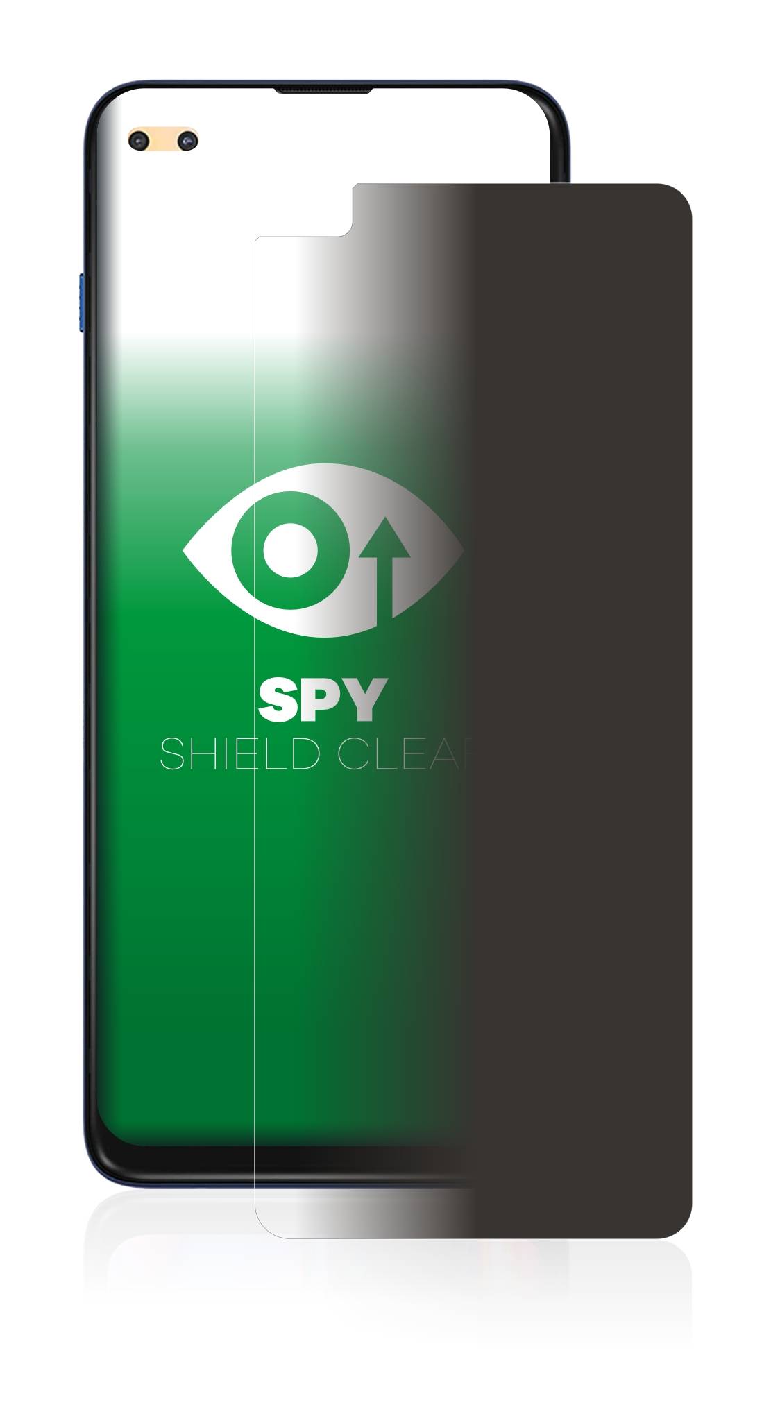 upscreen Blickschutzfolie für Motorola Moto G 5G Plus Anti-Spy Privacy Blaulichtschutz Sichtschutzfolie