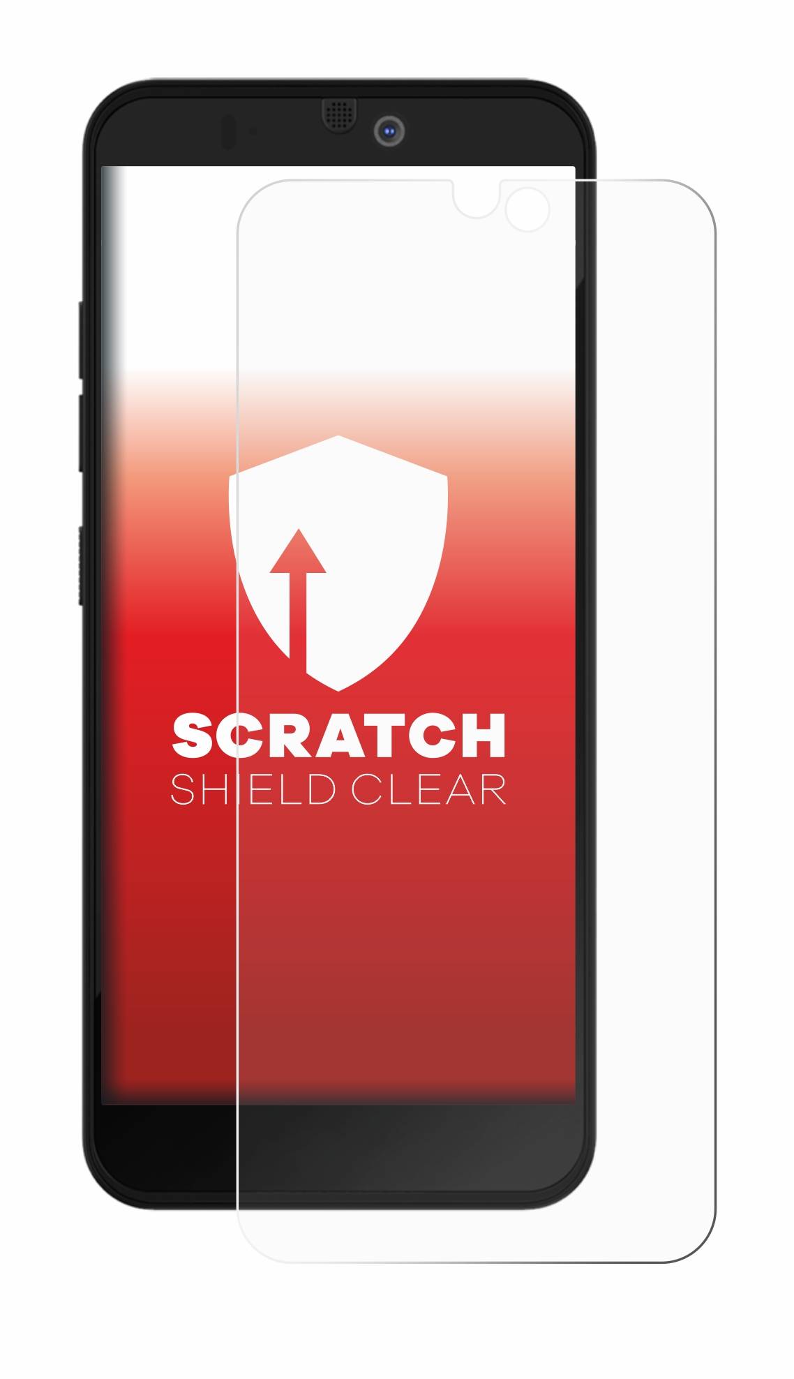 upscreen Schutzfolie für Fairphone 3 Plus Kratzschutz Anti-Fingerprint Klar