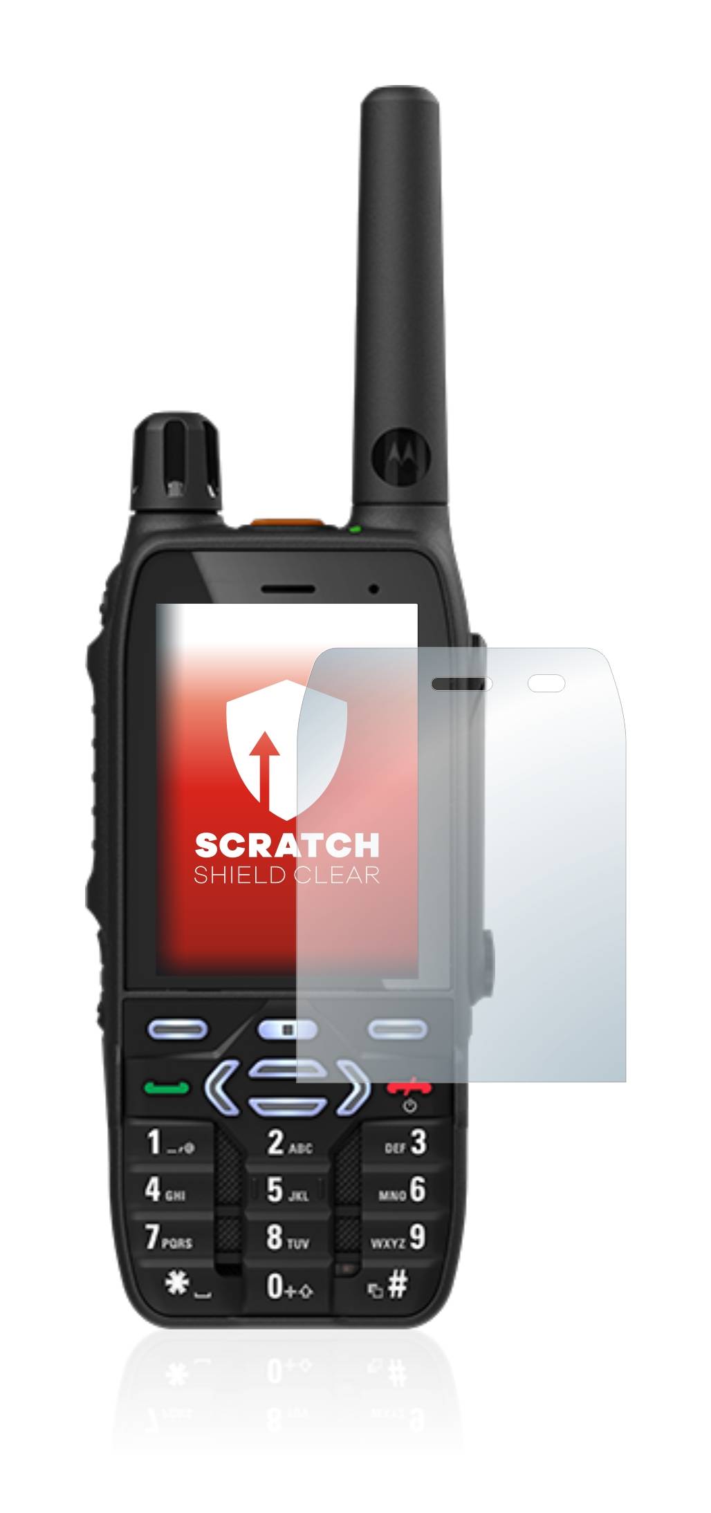 upscreen Schutzfolie für Motorola MXP600 Kratzschutz Anti-Fingerprint Klar
