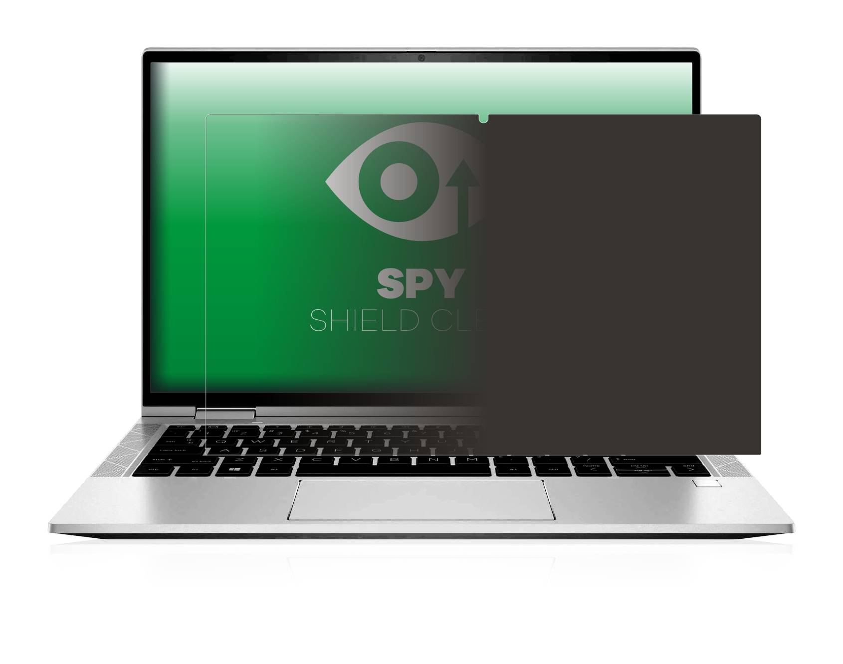 upscreen Blickschutzfolie für HP EliteBook x360 830 G7 Anti-Spy Privacy Blaulichtschutz Sichtschutzfolie