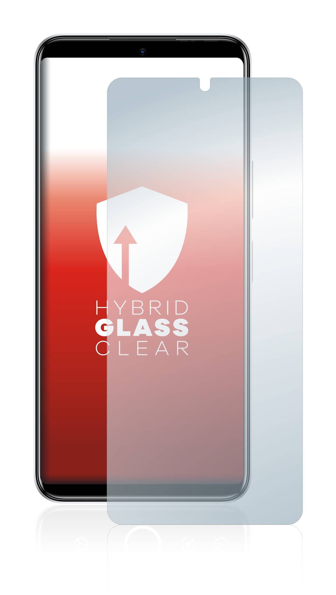 upscreen Flexible Panzerglasfolie für Infinix Note 12 (G96) Schutzglas 9H Hybridglas Klar