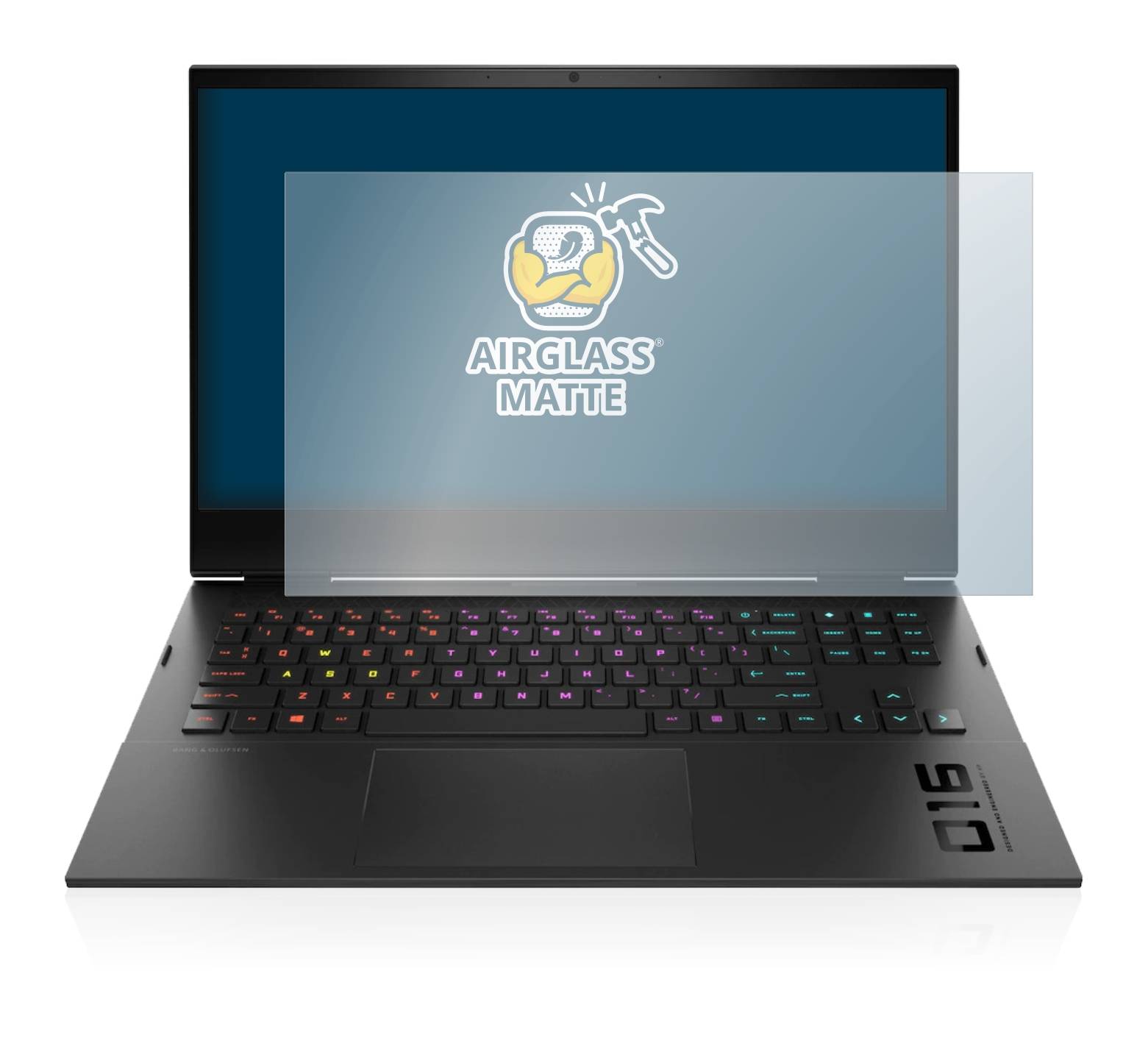 BROTECT AirGlass Matte Schutzglas Folie für HP Omen