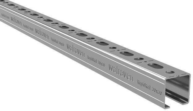 Walraven Profilschiene RAPIDRAIL C-Profil WM2, 2000mm, 30x30mm