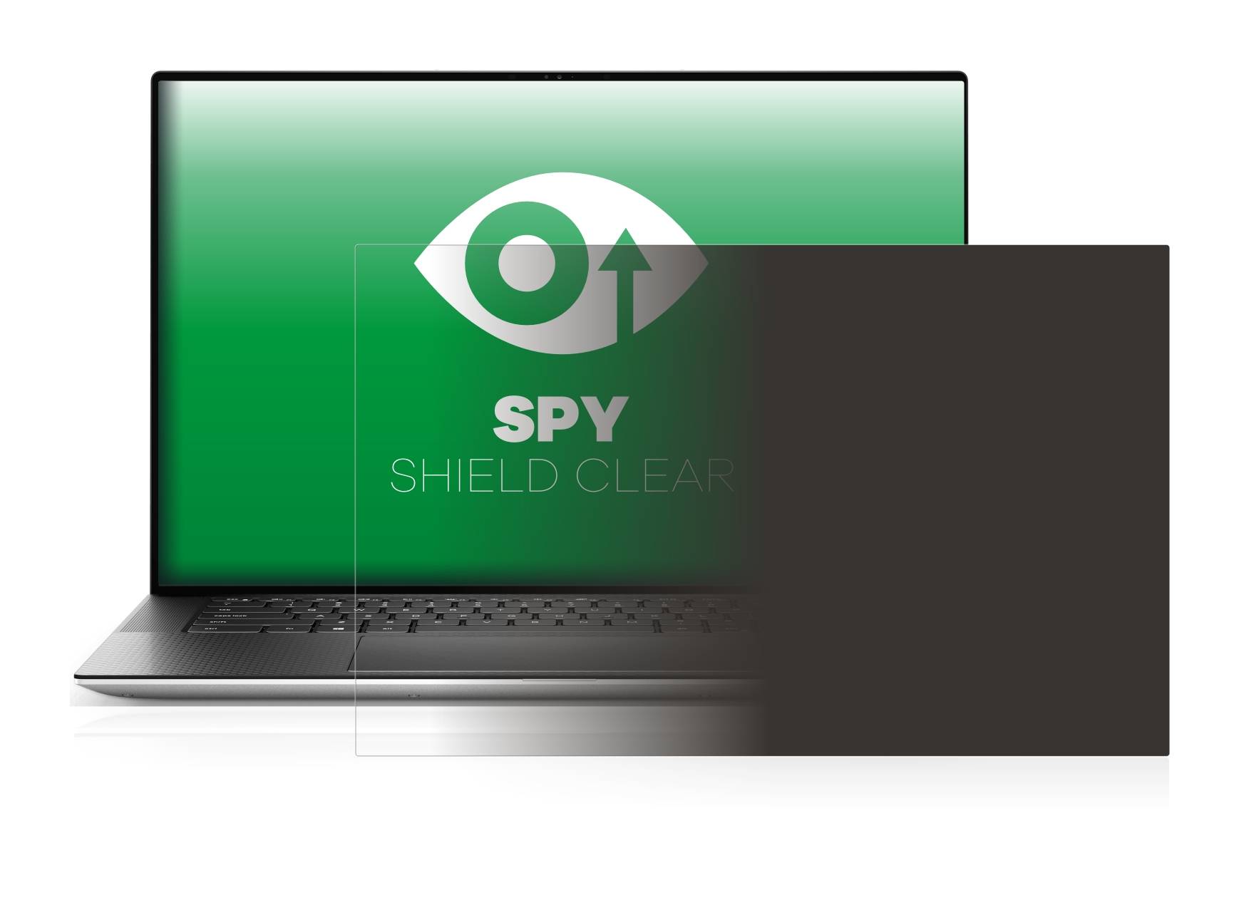 upscreen Blickschutzfolie für Dell XPS 15 9520 Non-Touch Anti-Spy Privacy Blaulichtschutz Sichtschutzfolie