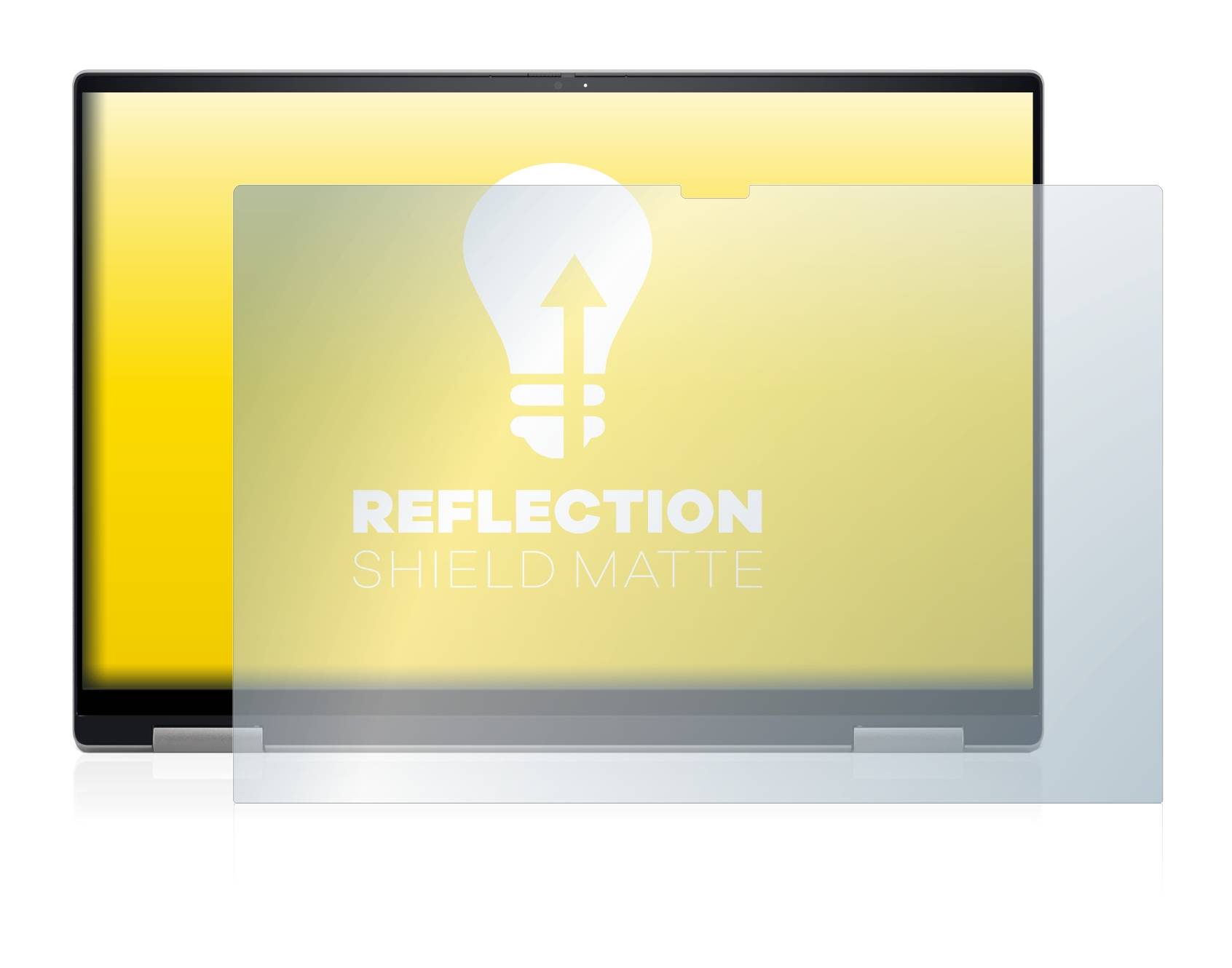 upscreen Schutzfolie für Dell Inspiron 16 7620 2-in-1 Folie Matt Entspiegelt Anti-Reflex