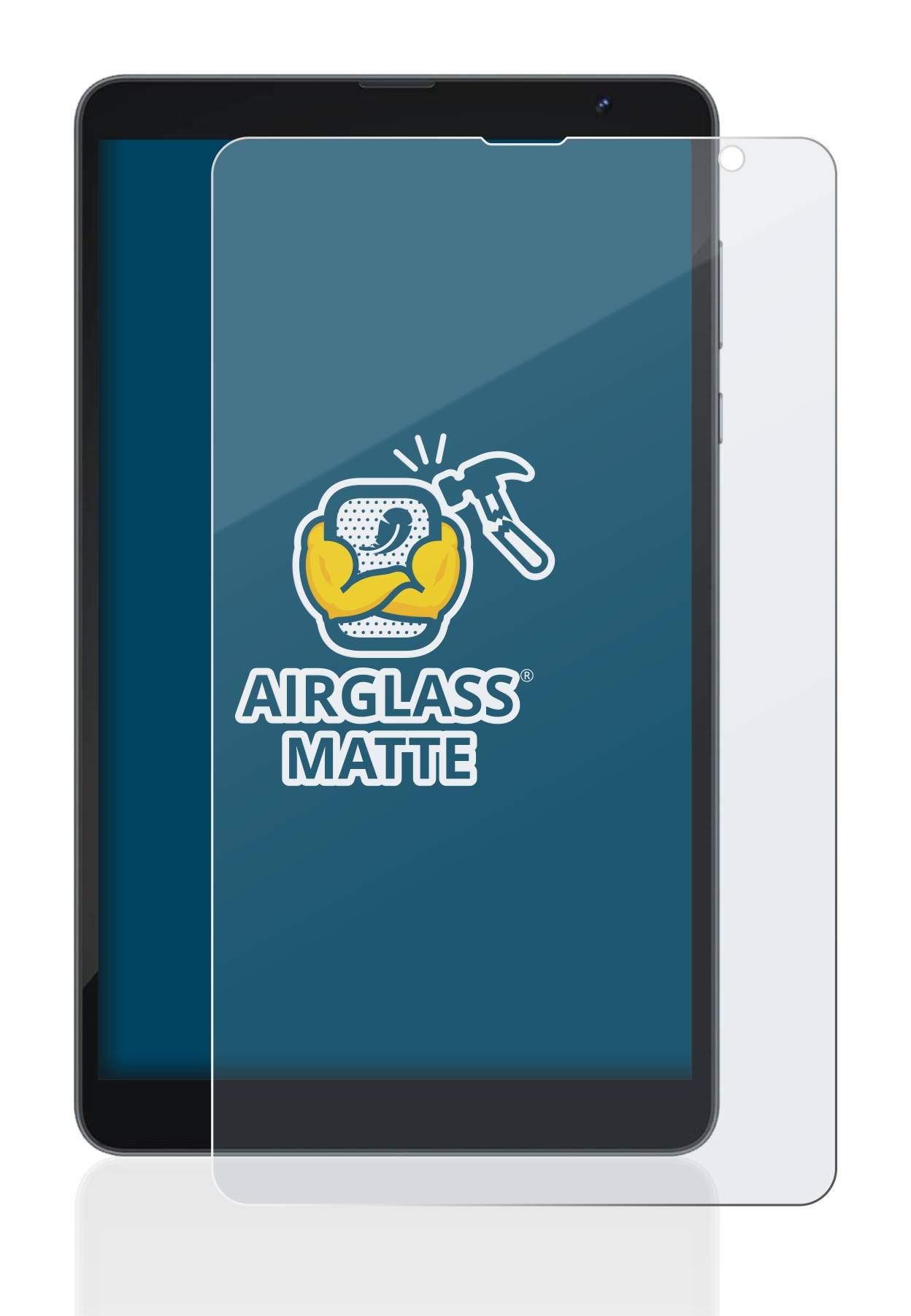 BROTECT AirGlass Flexible Schutz Glas Folie für Blackview Tab 6 Matt Entspiegelt