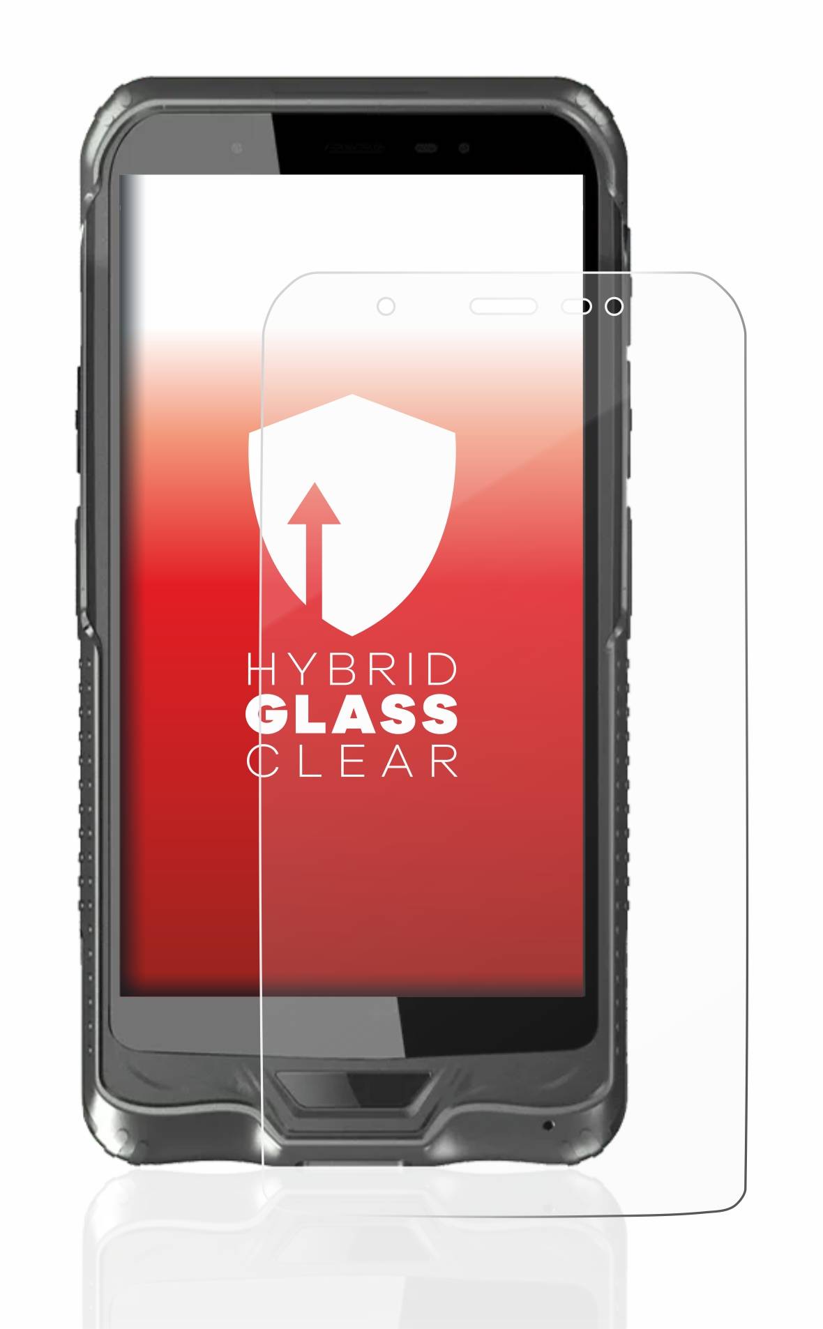 upscreen Hybrid Glass Clear Premium Schutzglas Folie für Conker