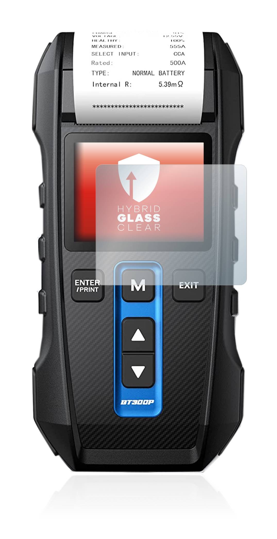 upscreen Hybrid Glass Clear Premium Schutzglas Folie für Topdon