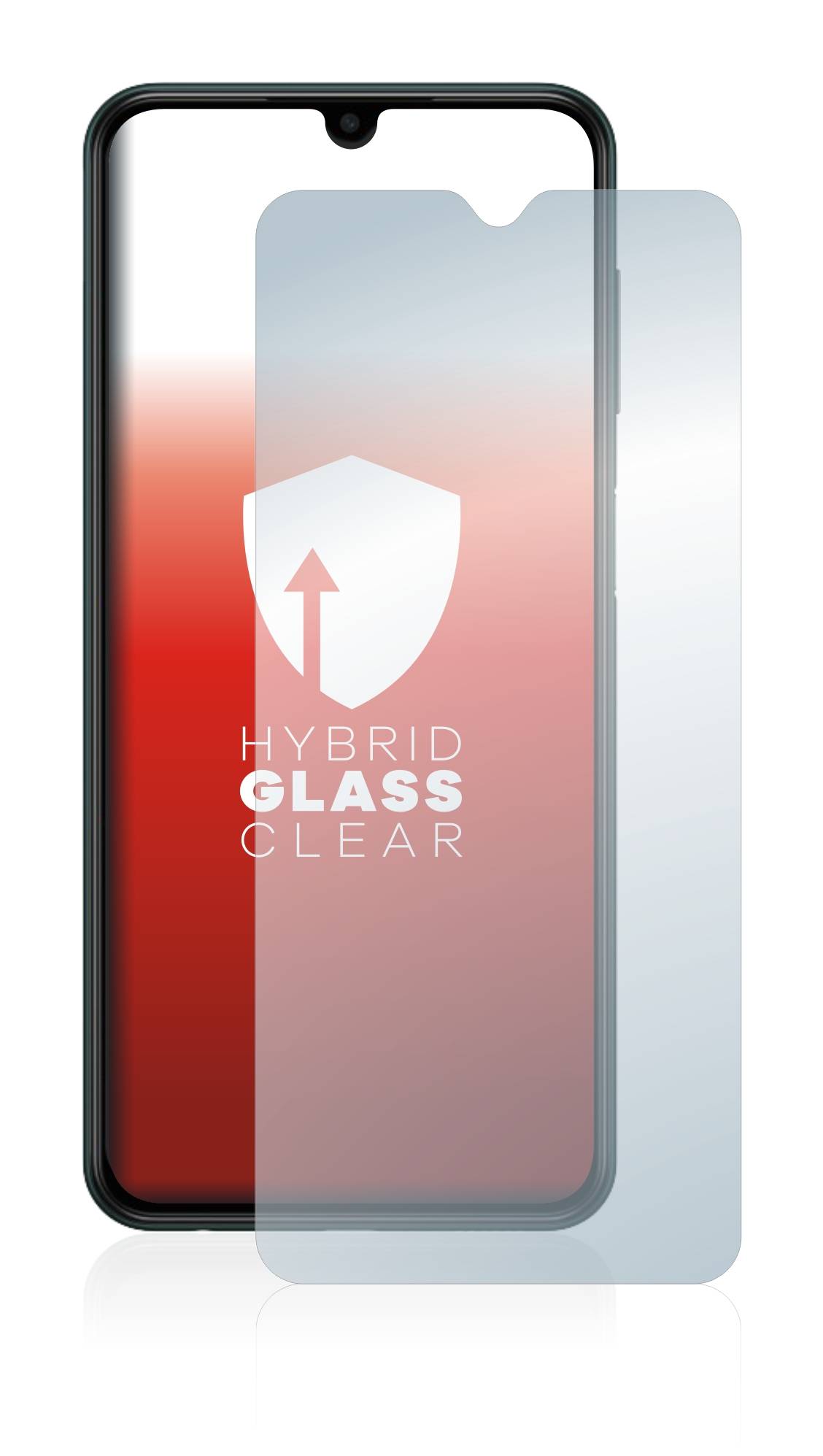 upscreen Flexible Schutz Glas Folie für Samsung Galaxy M13 Schutzglas 9H Hybridglas Klar