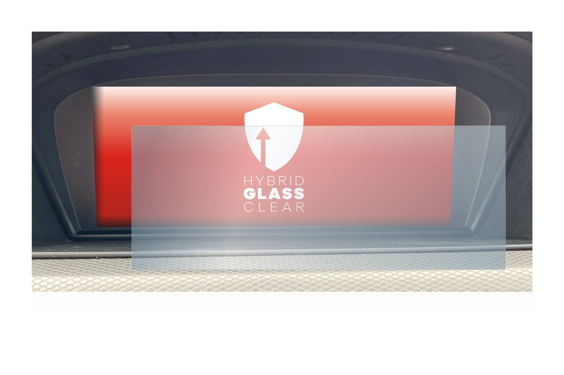 upscreen Hybrid Glass Clear Premium Schutzglas Folie für BMW 3 E92 Professional