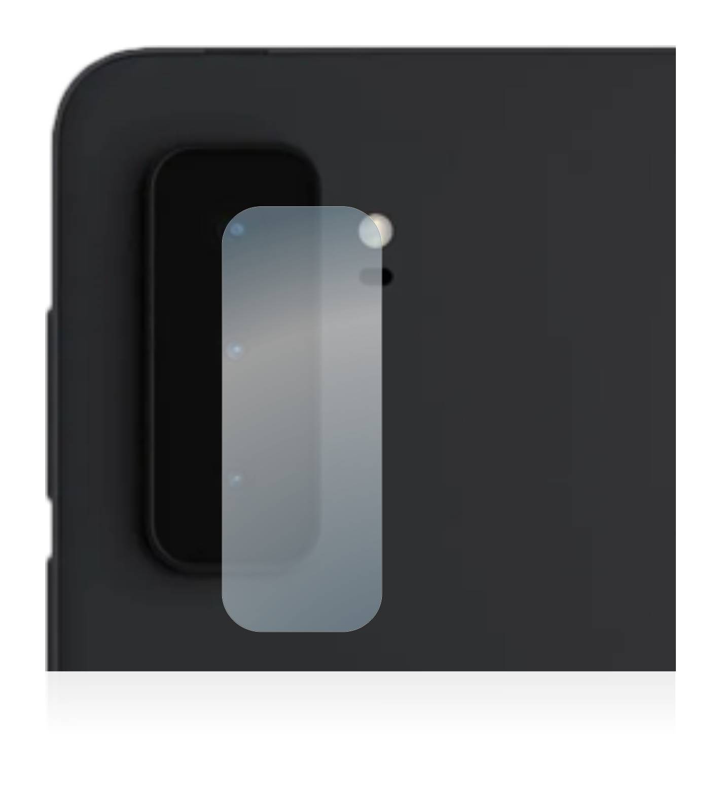 upscreen Flexible Schutz Glas Folie für Microsoft Surface Duo 2 (NUR Kameraschutz) Schutzglas 9H Hybridglas Klar