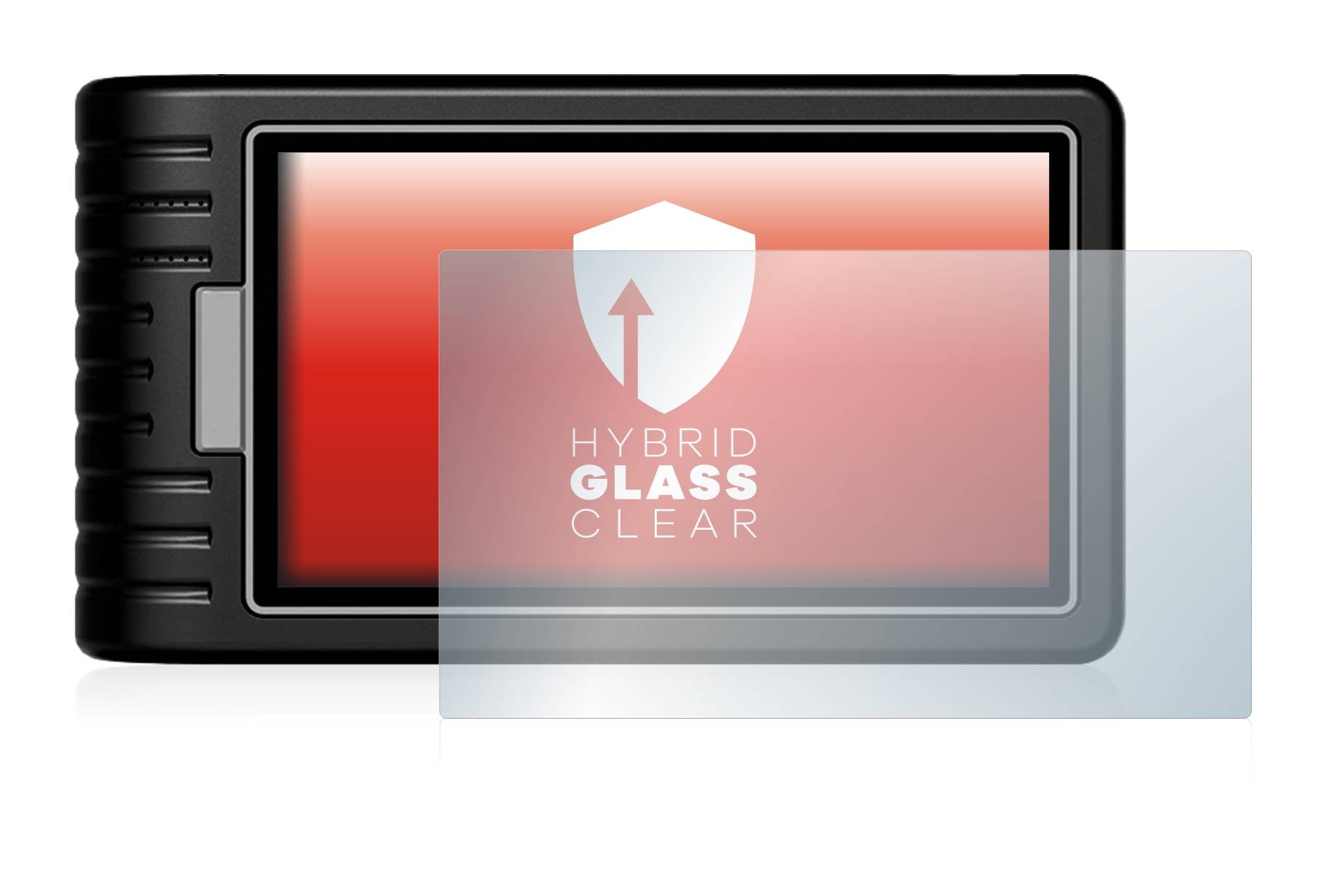 upscreen Flexible Schutz Glas Folie für Topdon ArtiDiag800 BT Schutzglas 9H Hybridglas Klar