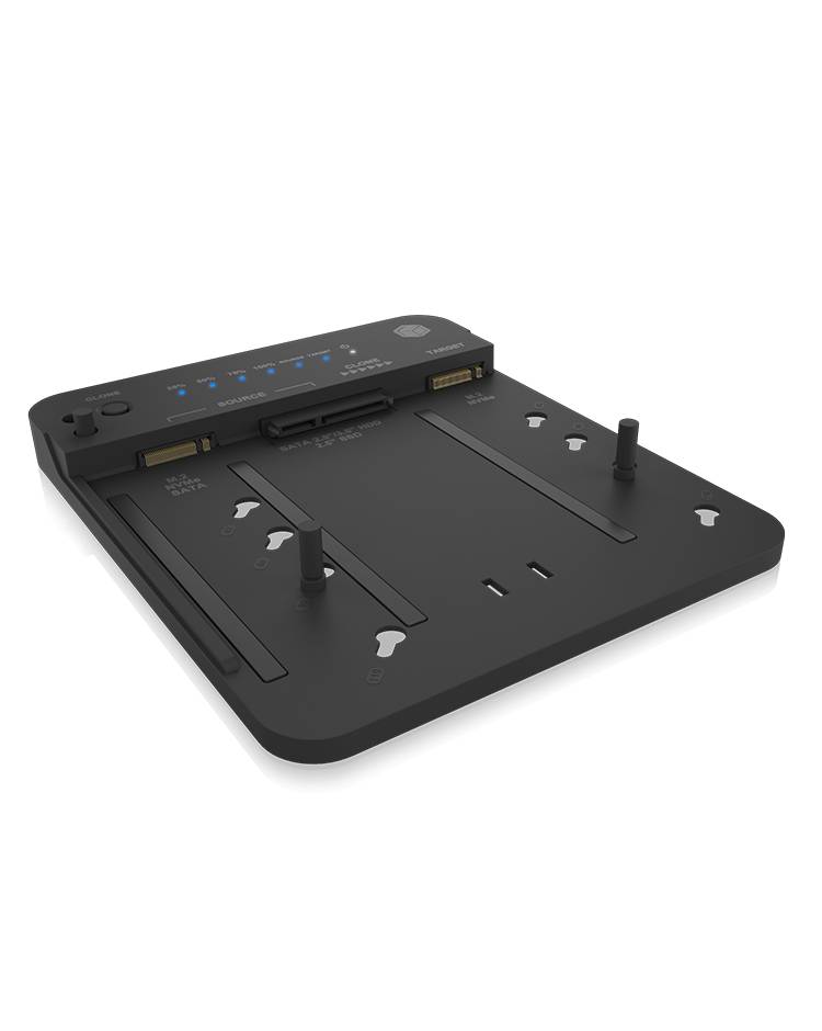 Docking- und Klonstation M.2 NVMe SSD double