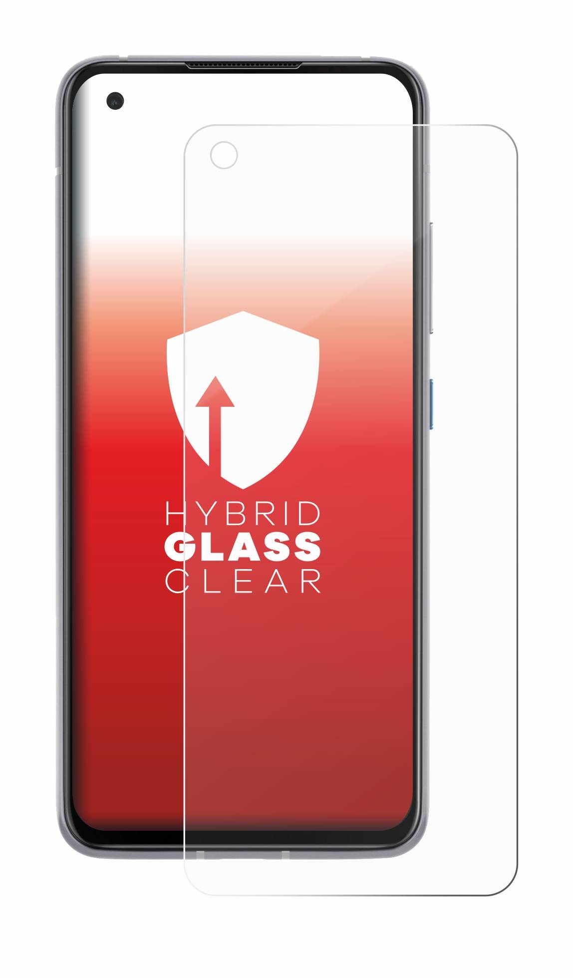 upscreen Flexible Schutz Glas Folie für ASUS ZenFone 8 Schutzglas 9H Hybridglas Klar