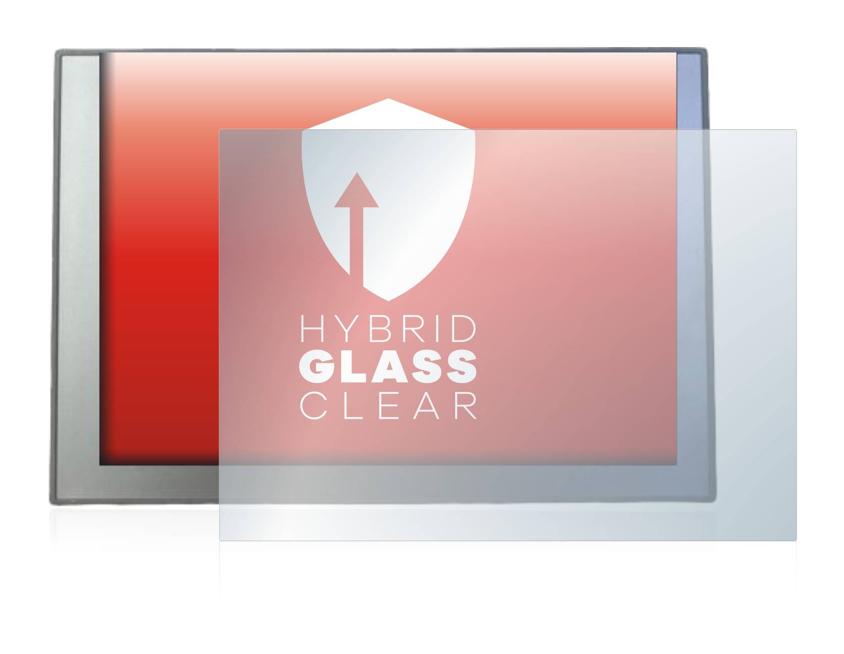 upscreen Hybrid Glass Clear Premium Schutzglas Folie für Siemens TP 900 Comfort
