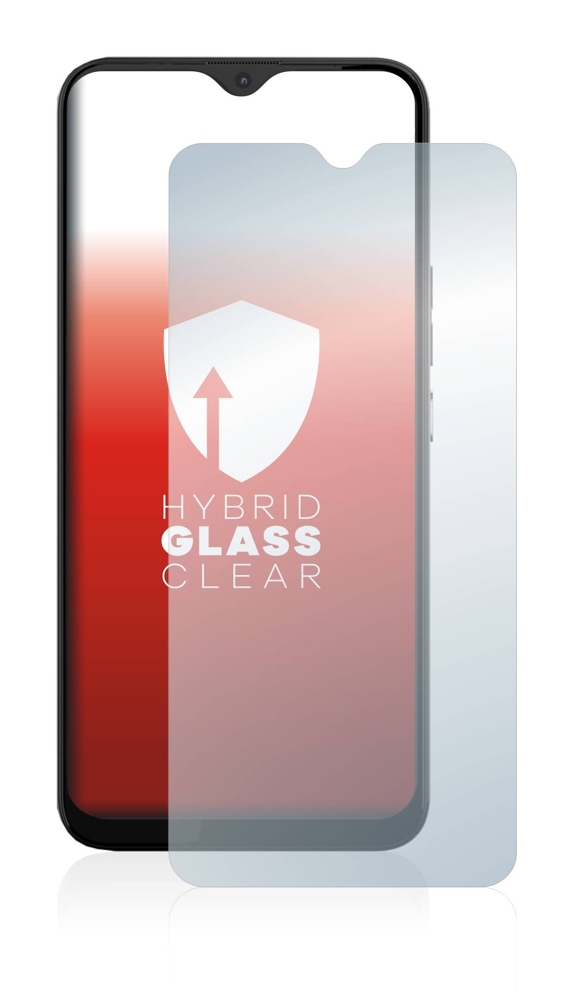 upscreen Flexible Schutz Glas Folie für Gigaset GS5 Lite Schutzglas 9H Hybridglas Klar