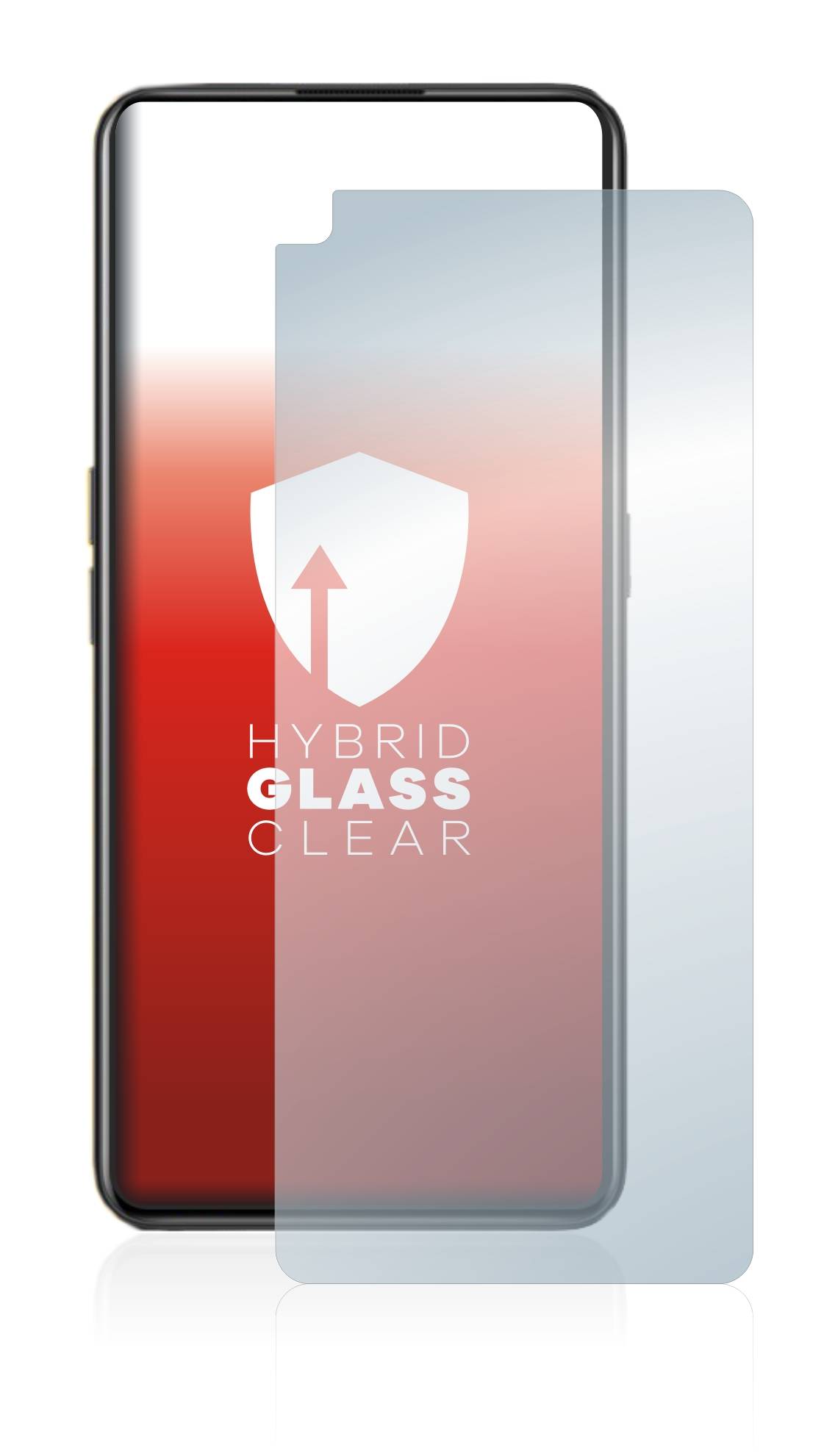 upscreen Flexible Schutz Glas Folie für realme GT Neo 3T Schutzglas 9H Hybridglas Klar