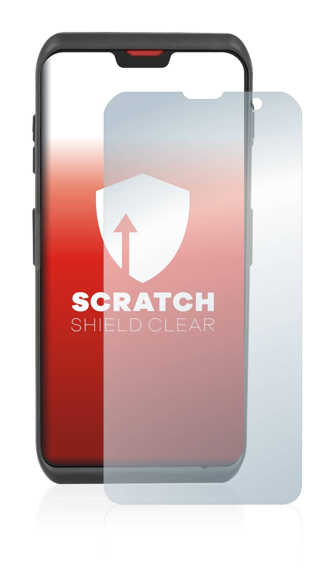 upscreen Schutzfolie für Honeywell Scanpal EDA52/ EDA5S Kratzschutz Anti-Fingerprint Klar