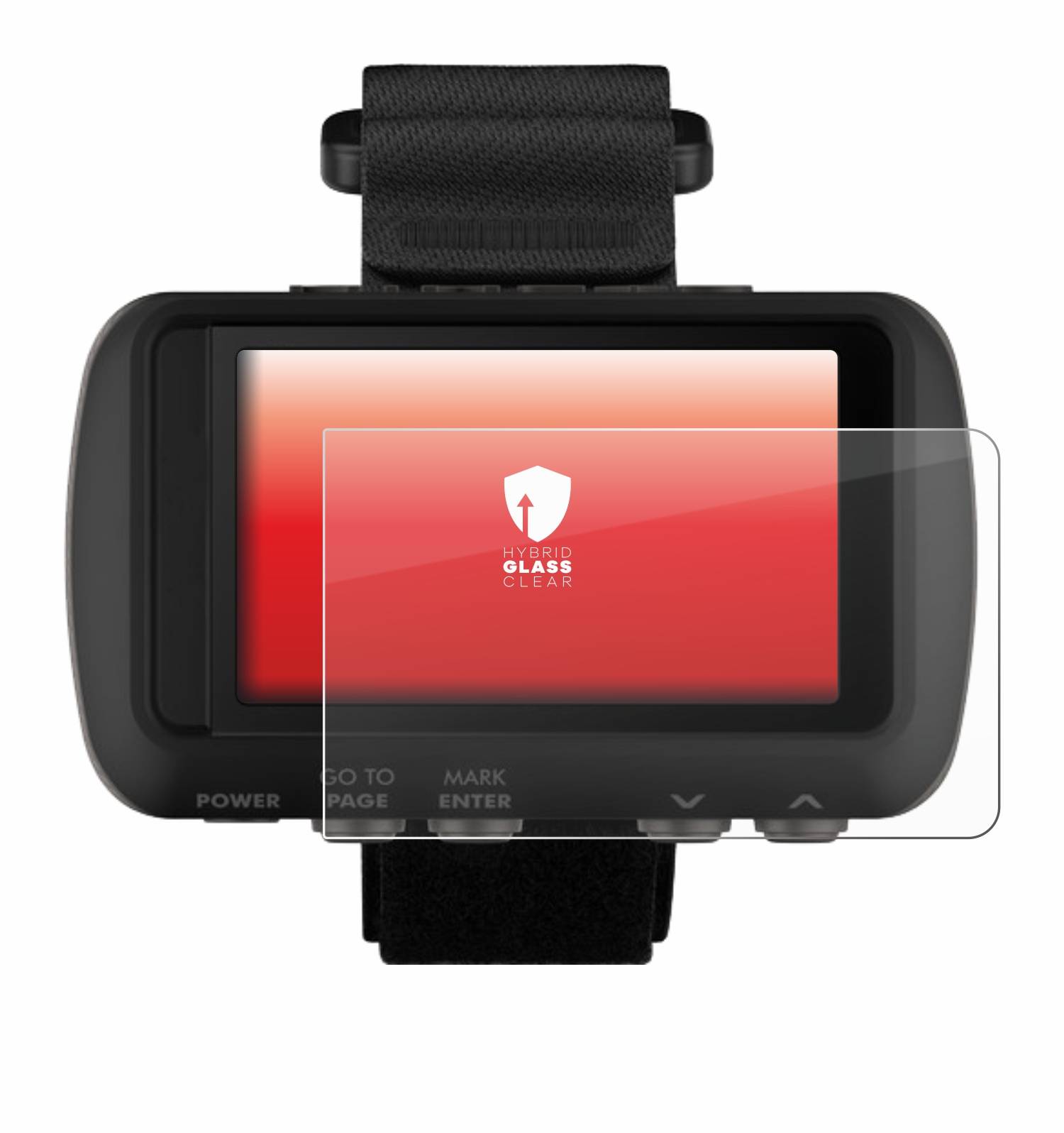 upscreen Flexible Schutz Glas Folie für Garmin Foretrex 601 Schutzglas 9H Hybridglas Klar
