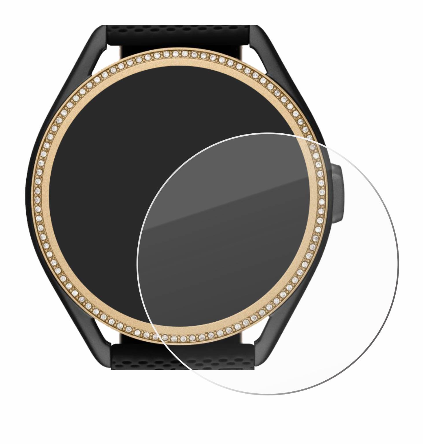 Savvies HD33 Clear Schutzglas für Michael Kors Access MKGO Gen 5E MKT