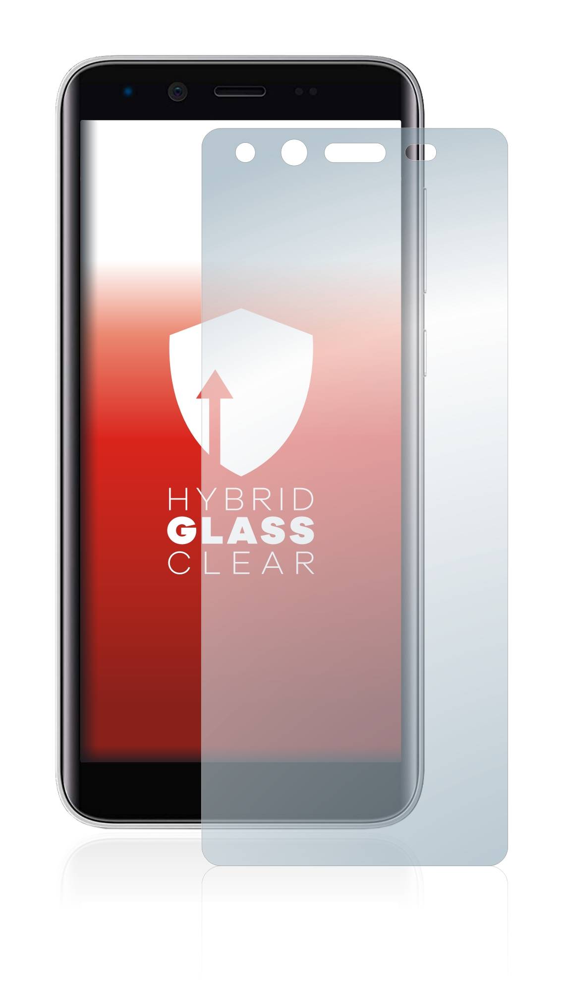 upscreen Flexible Schutz Glas Folie für Emporia Smart 3 mini Schutzglas 9H Hybridglas Klar
