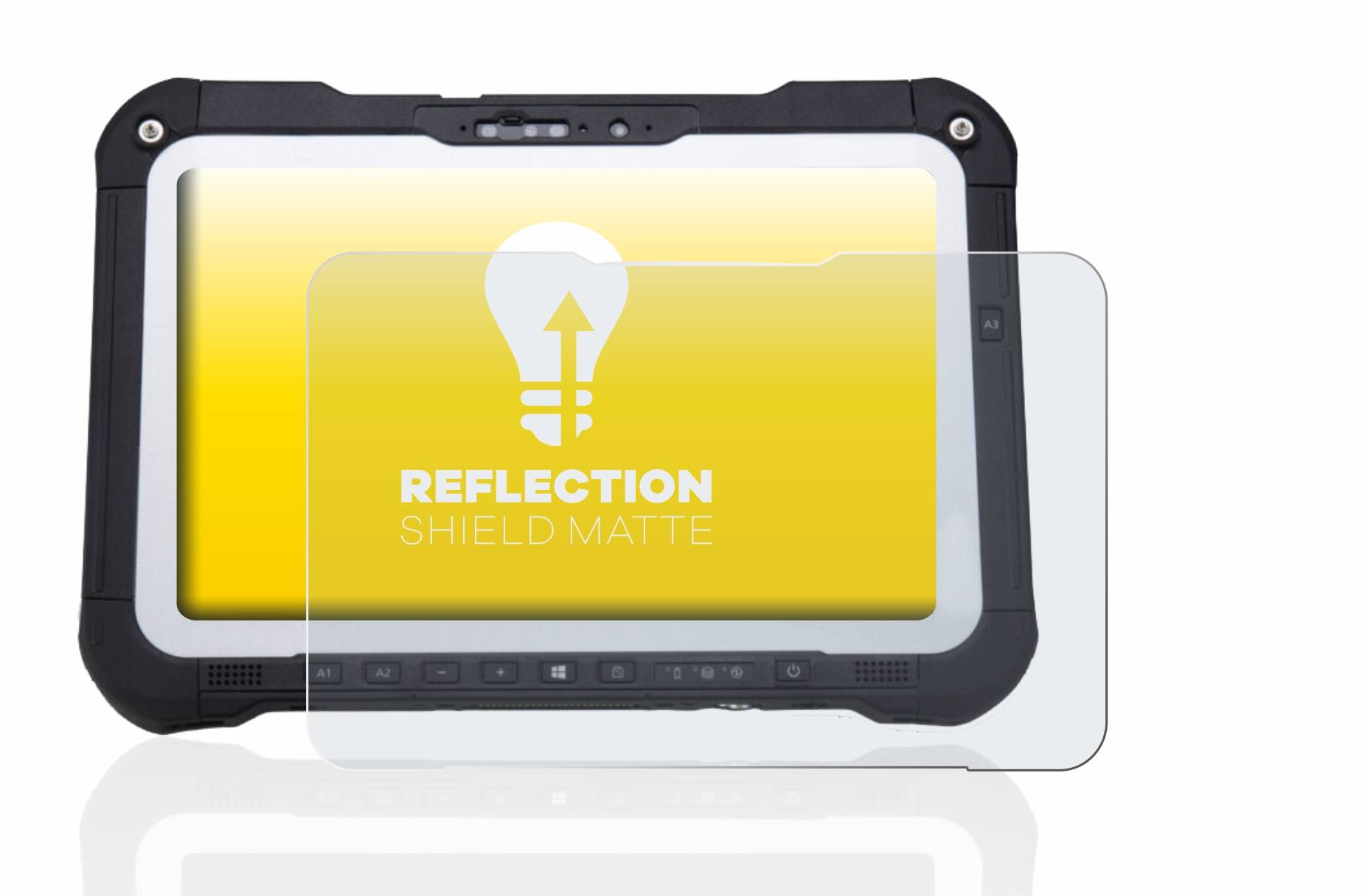 upscreen Schutzfolie für Panasonic Toughbook FZ-G2 / Toughbook G2 Folie Matt Entspiegelt Anti-Reflex