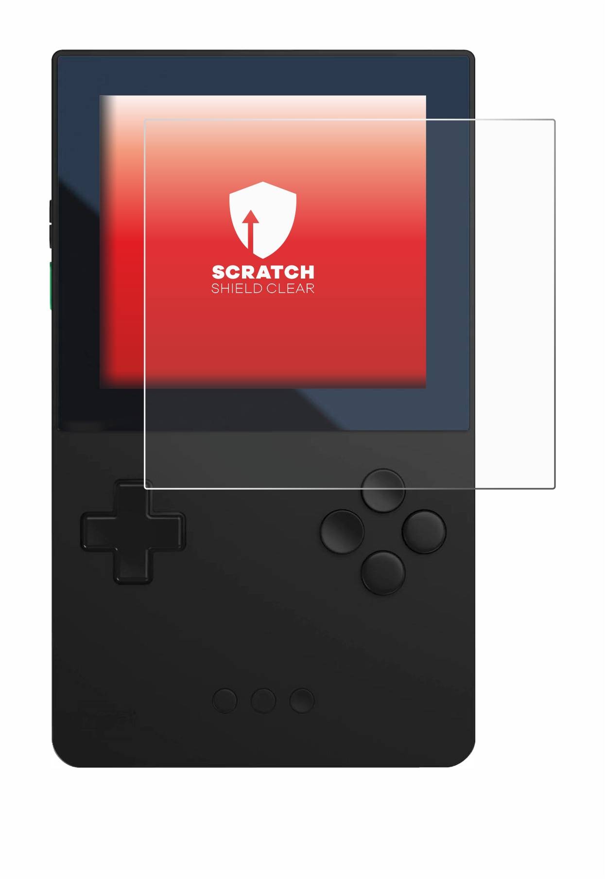 upscreen Schutzfolie für Analogue Pocket Kratzschutz Anti-Fingerprint Klar