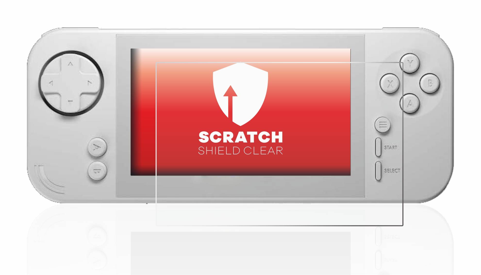 upscreen Schutzfolie für Evercade EXP Kratzschutz Anti-Fingerprint Klar