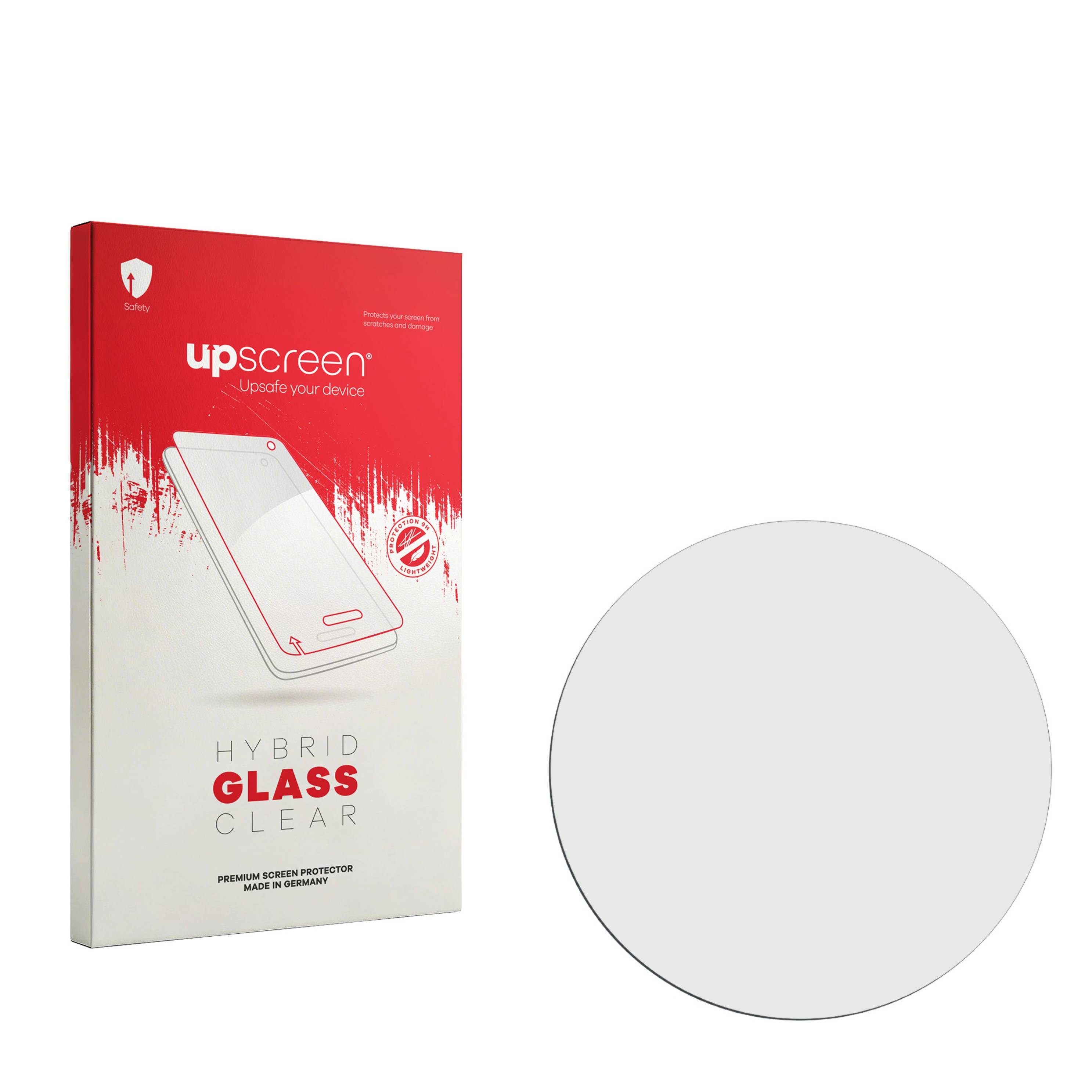 upscreen Flexible Schutz Glas Folie für Garmin Fenix 7X (51 mm) Schutzglas 9H Hybridglas Klar
