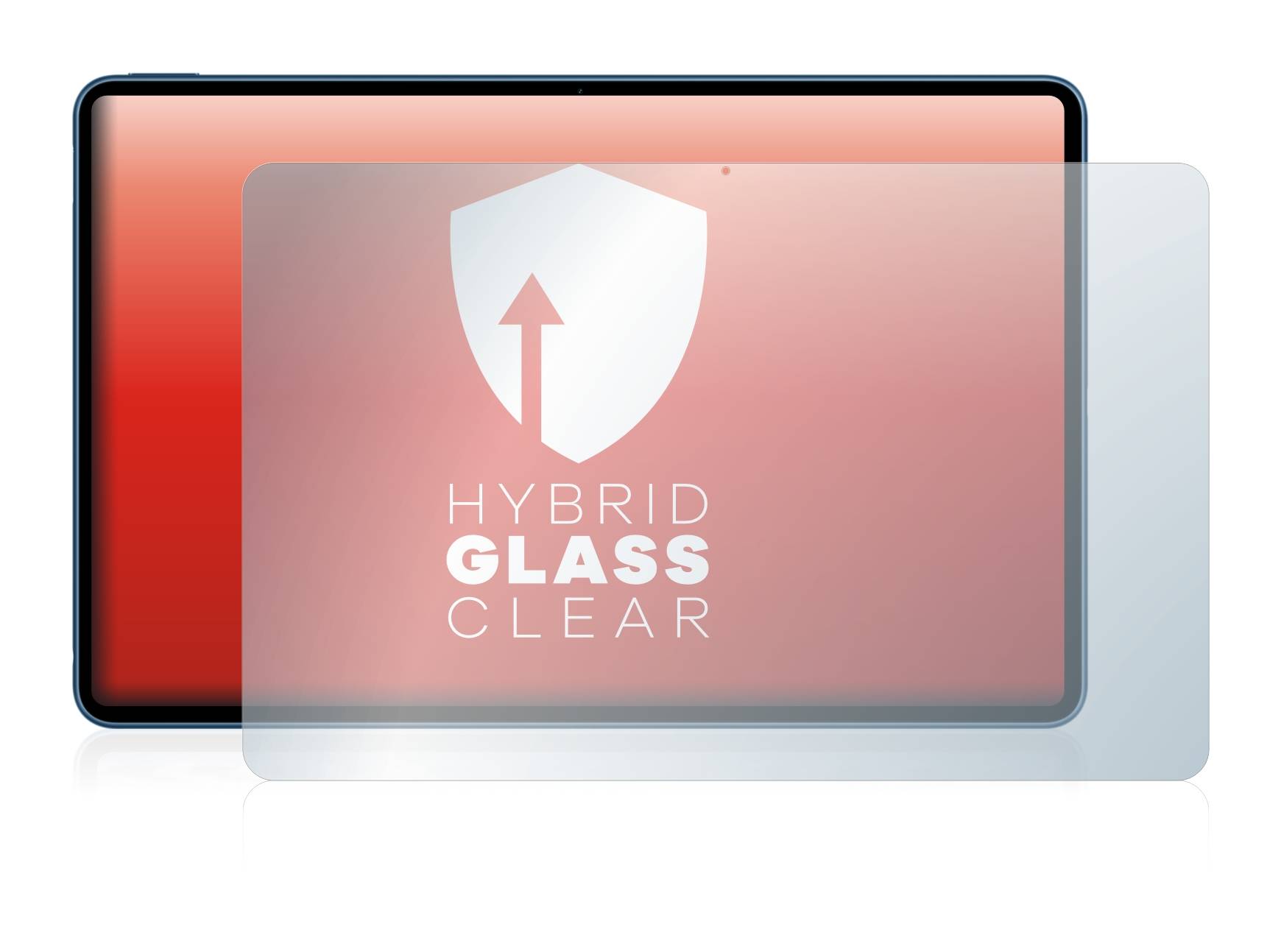 upscreen Hybrid Glass Clear Premium Schutzglas Folie für Huawei MateBook E