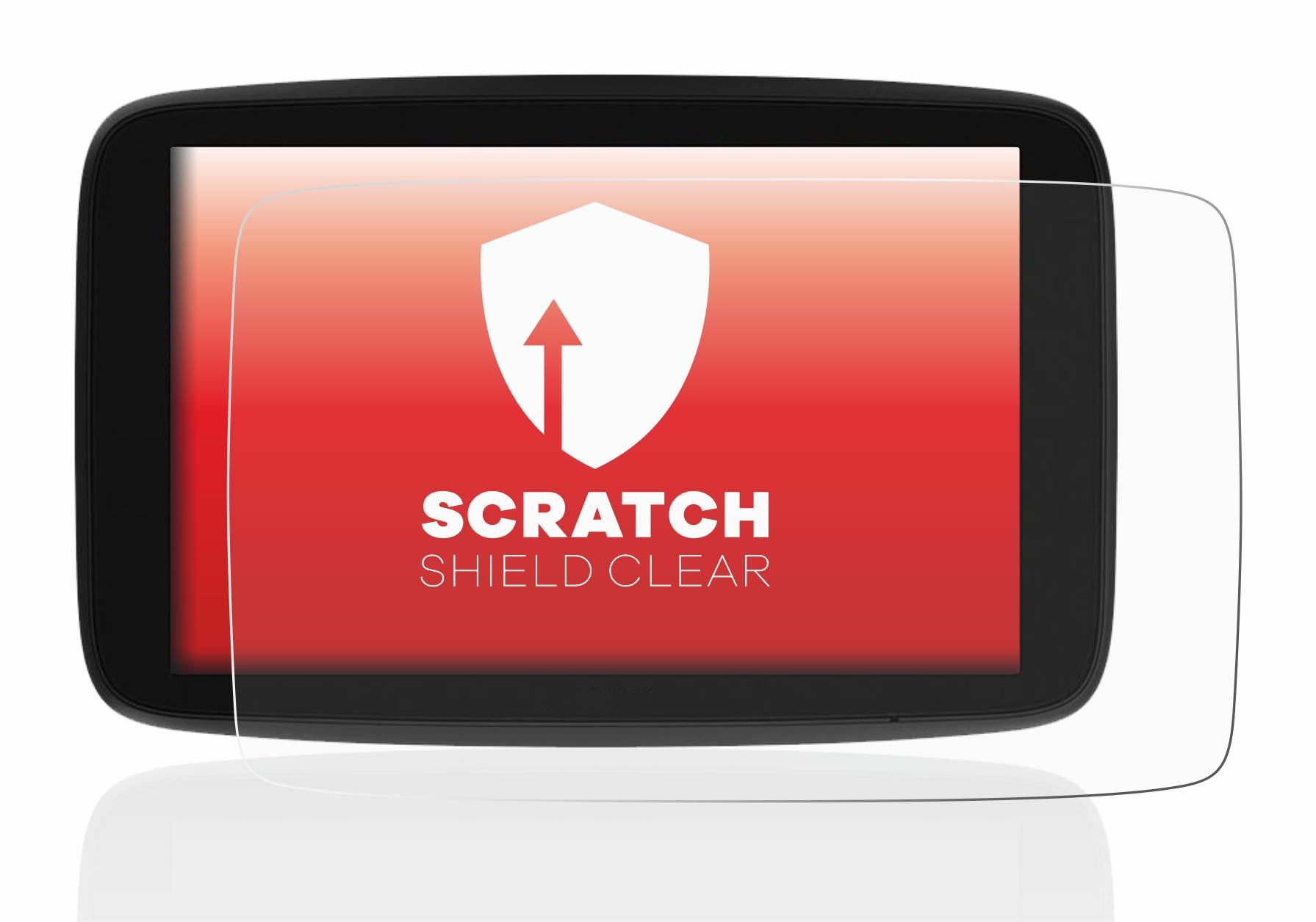 upscreen Schutzfolie für TomTom Go Expert 7" Kratzschutz Anti-Fingerprint Klar