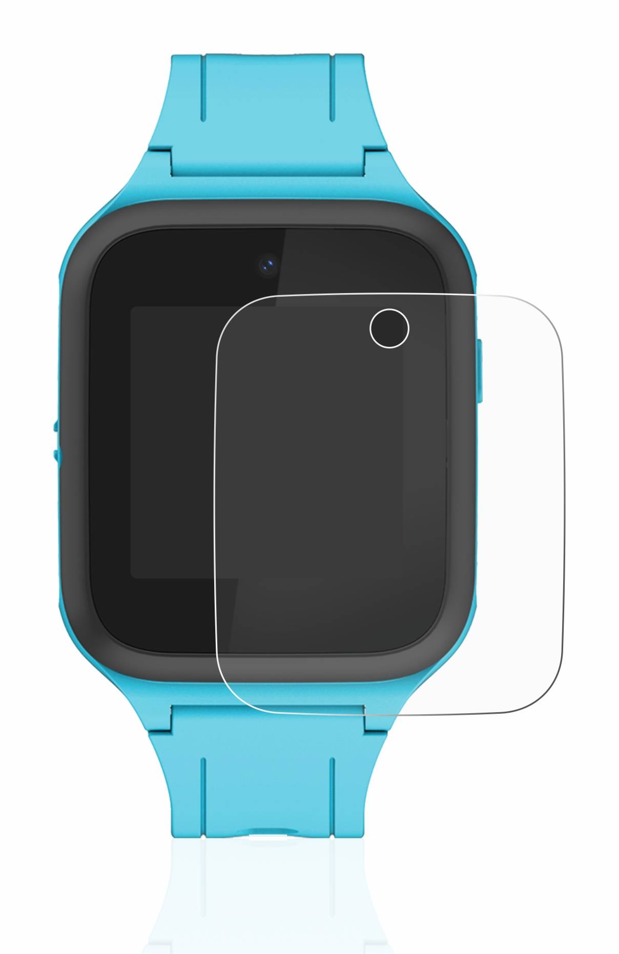 upscreen Scratch Shield Clear Premium Displayschutzfolie für TCL Movetime FamilyWatch Kids
