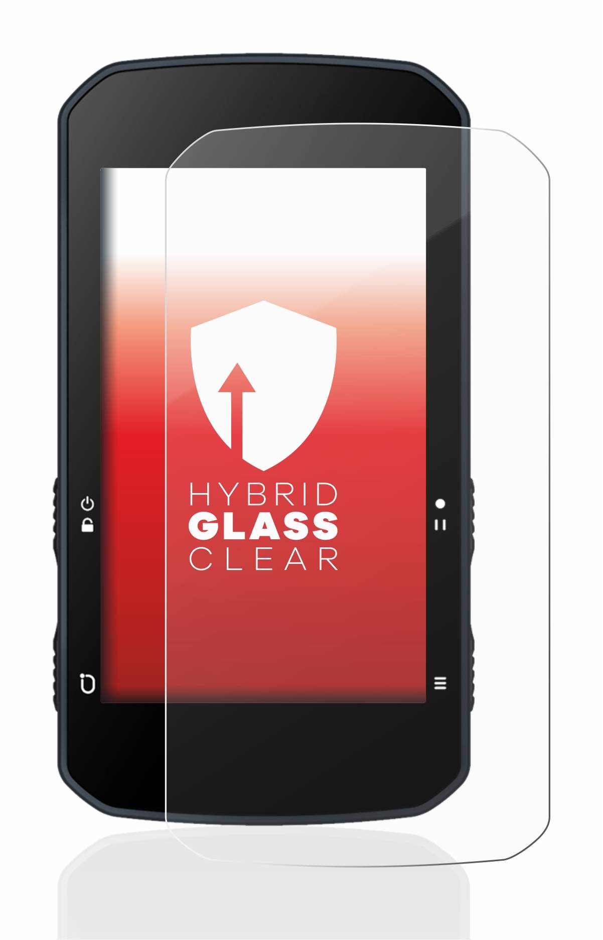 upscreen Flexible Schutz Glas Folie für Bryton Rider 750 Schutzglas 9H Hybridglas Klar