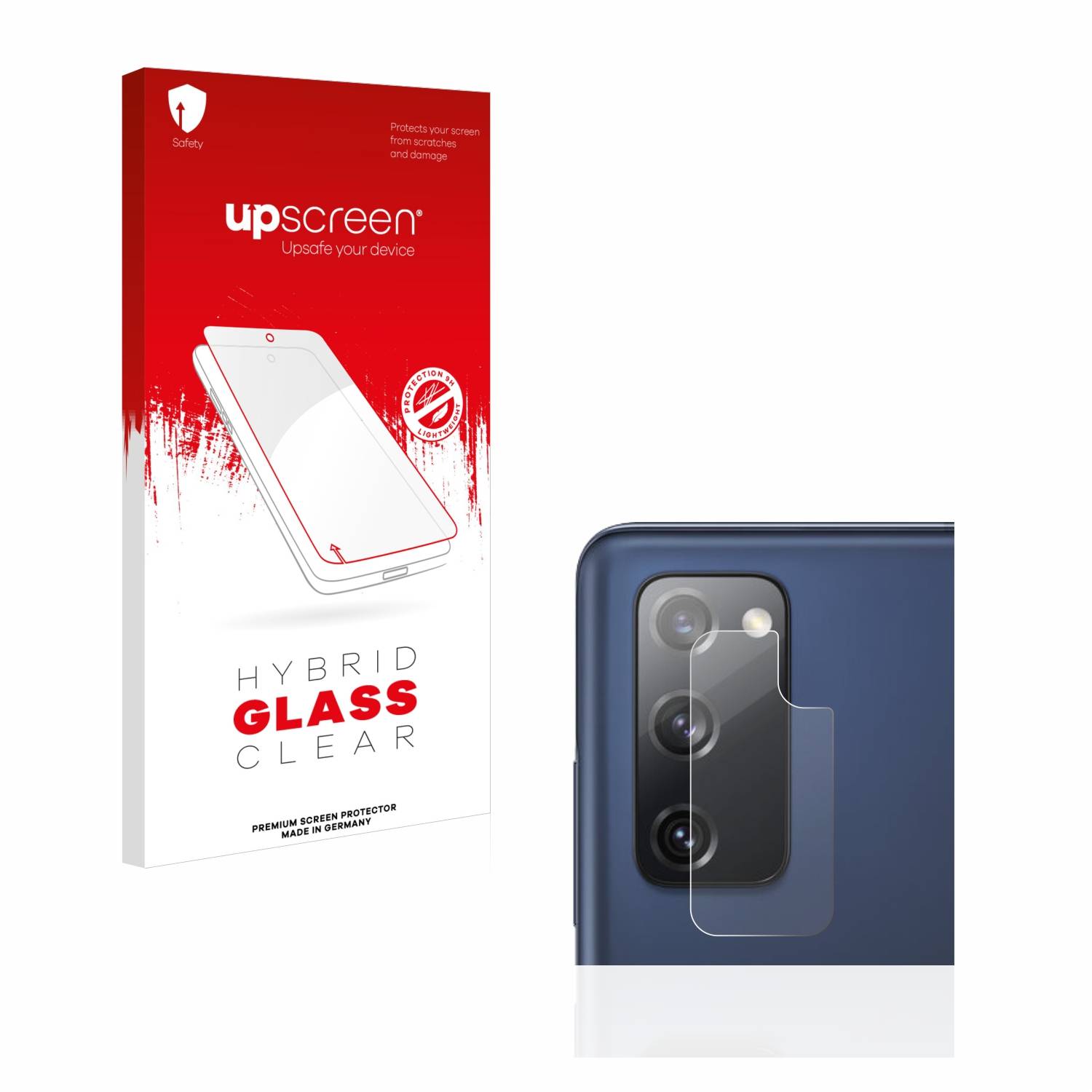 upscreen Flexible Schutz Glas Folie für Samsung Galaxy S20 FE / 5G (Kamera) Schutzglas 9H Hybridglas Klar