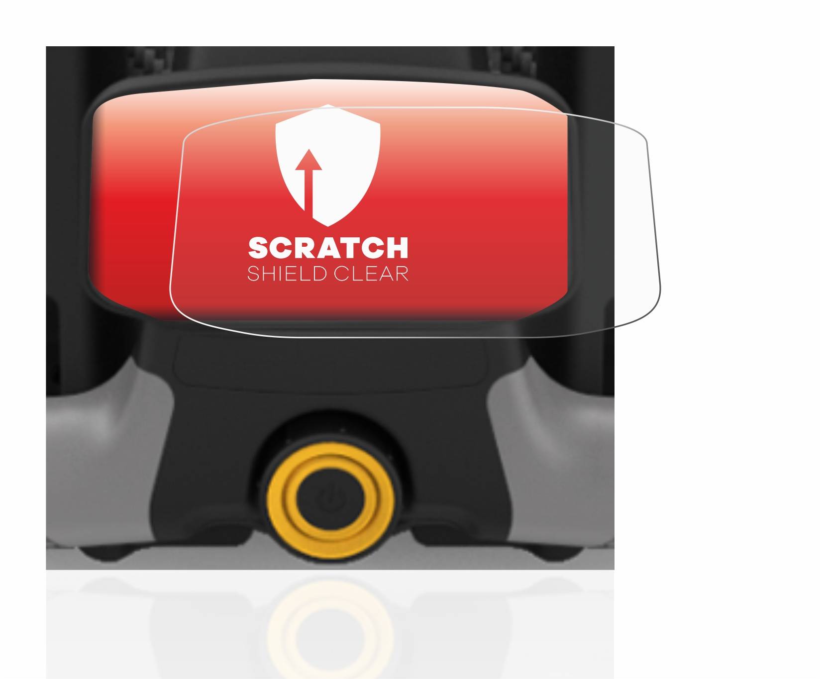 upscreen Schutzfolie für PowaKaddy CT8 Kratzschutz Anti-Fingerprint Klar