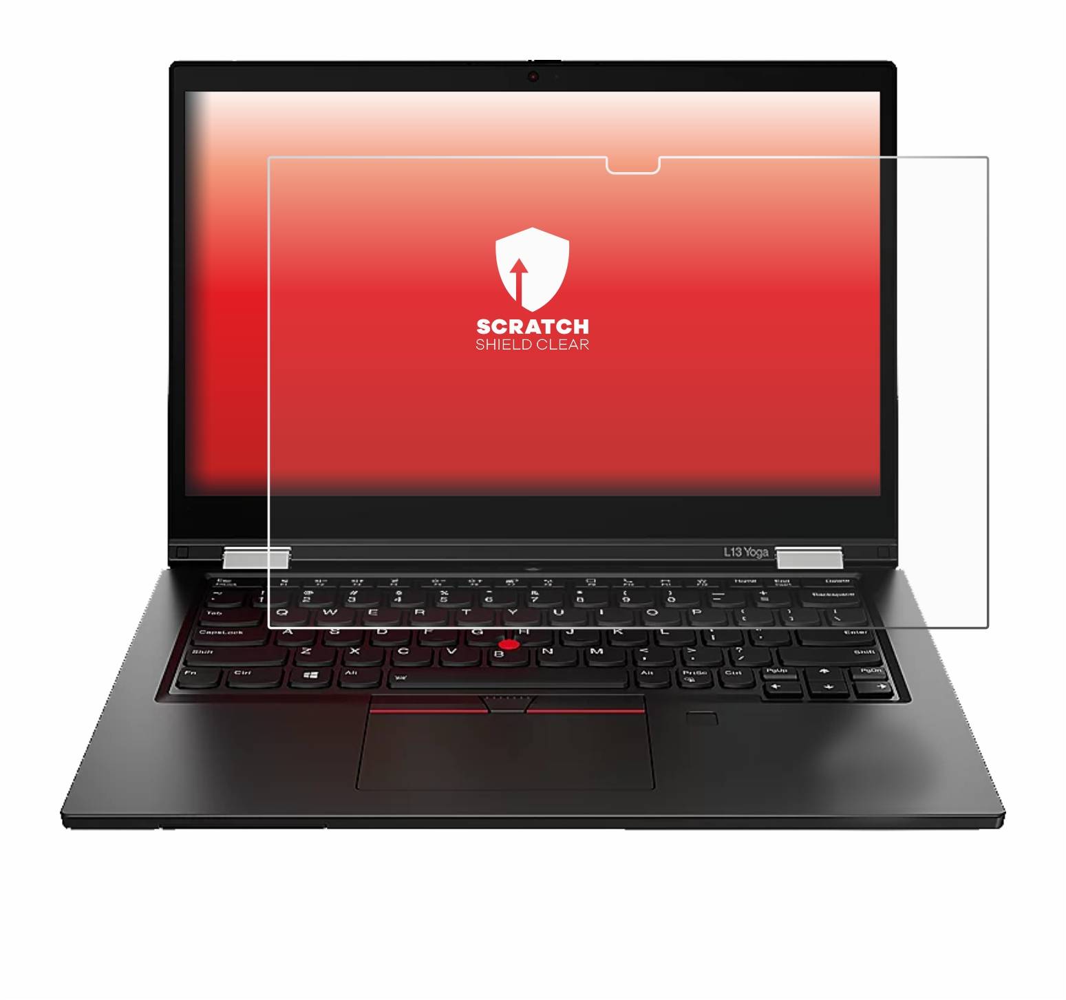 upscreen Schutzfolie für Lenovo ThinkPad L13 Yoga Gen 2 Kratzschutz Anti-Fingerprint Klar