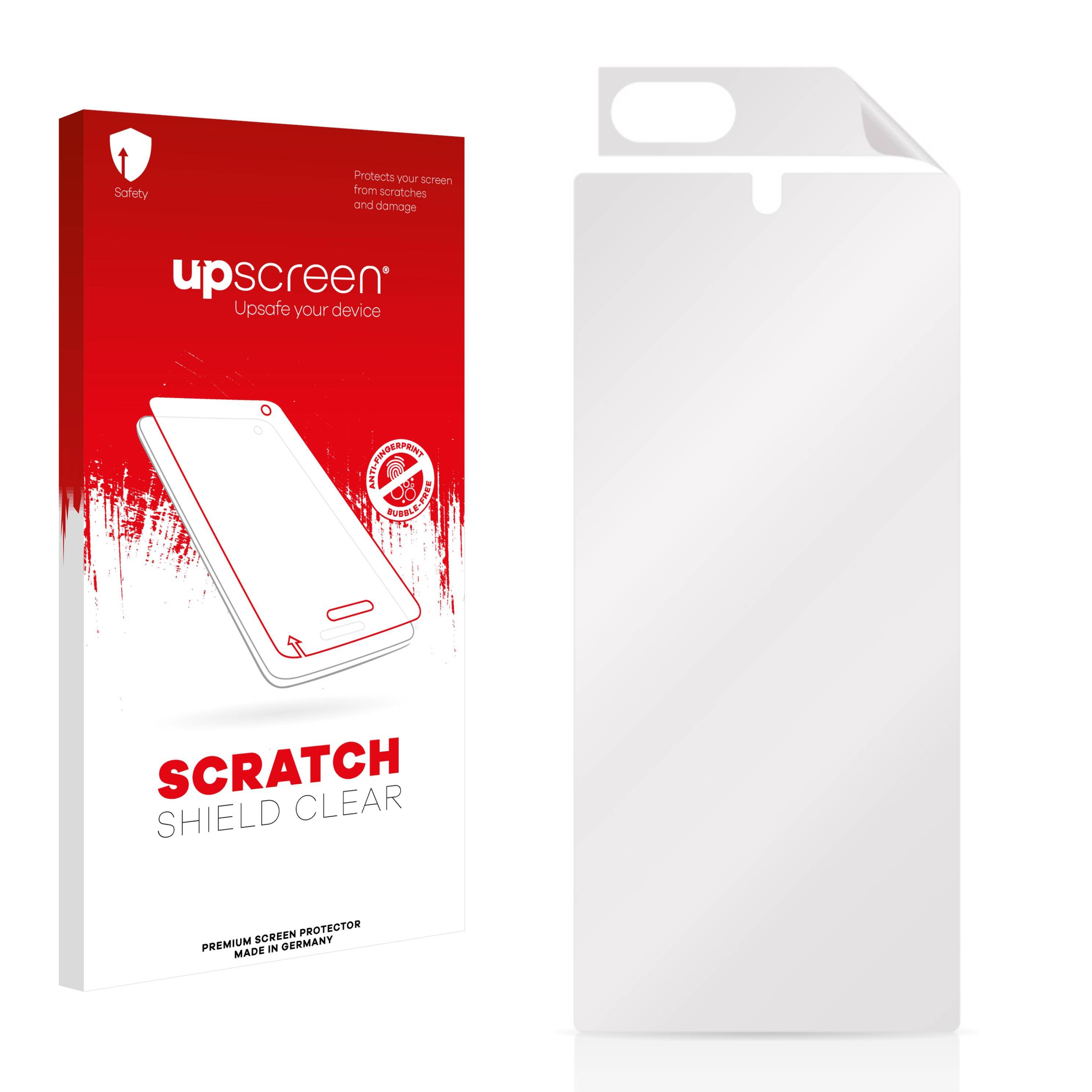 upscreen Schutzfolie für Google Pixel 6a (Display+Kamera) Kratzschutz Anti-Fingerprint Klar