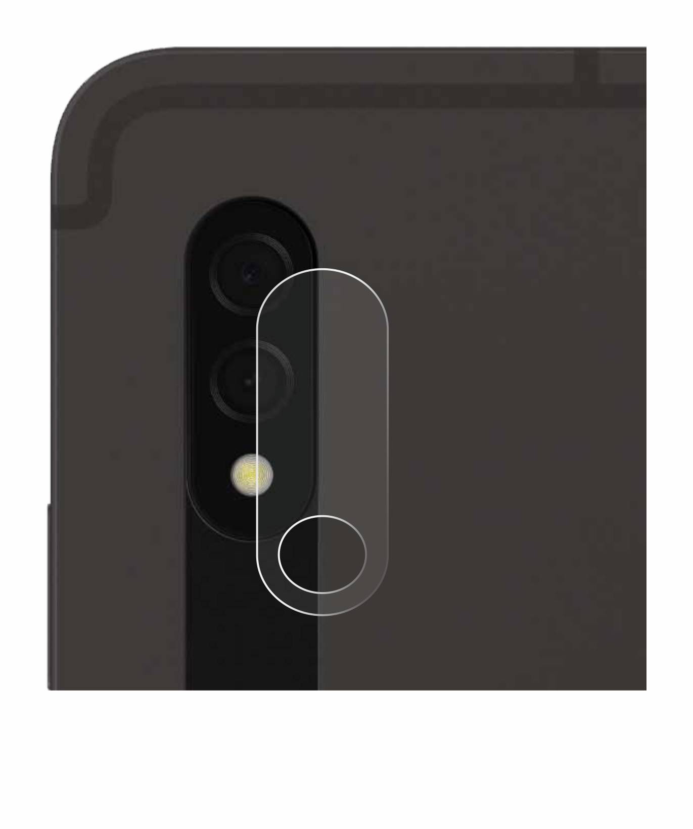 upscreen Scratch Shield Clear Premium Displayschutzfolie für Samsung Galaxy Tab S8 WiFi (NUR
