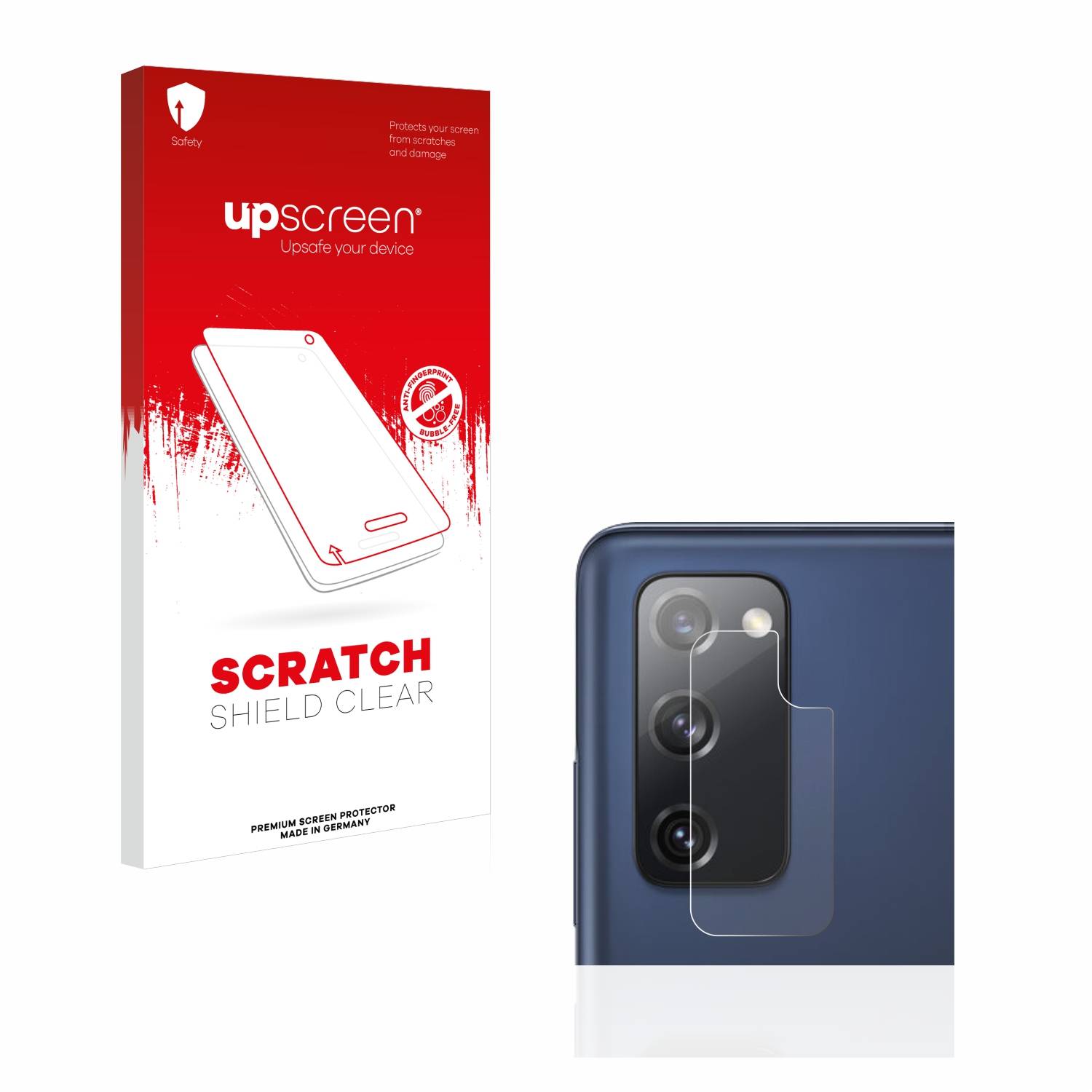 upscreen Scratch Shield Schutzfolie für Samsung Galaxy S20 FE (NUR Kameraschutz)
