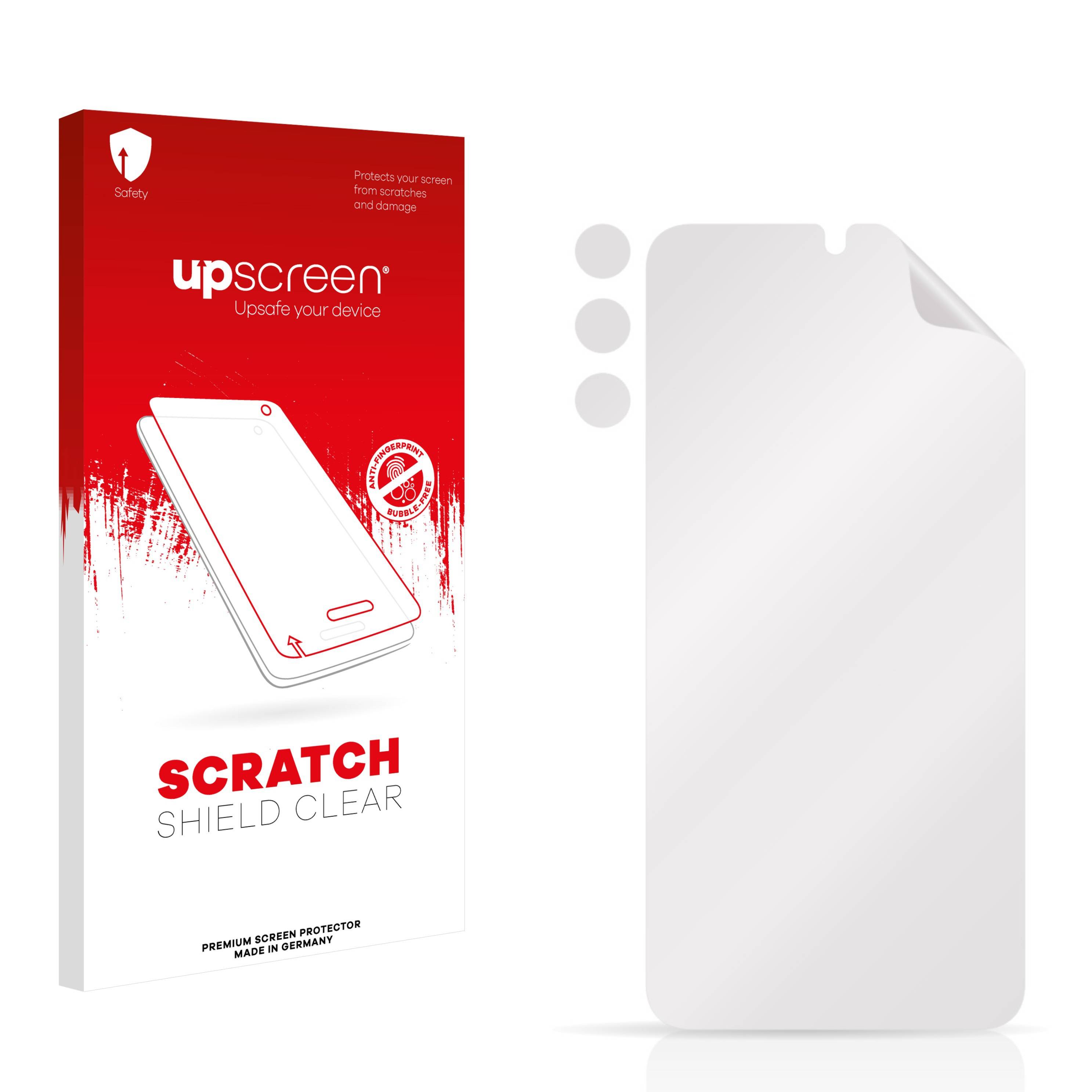 upscreen Schutzfolie für Samsung Galaxy S22 Plus 5G (Display+Kamera) Kratzschutz Anti-Fingerprint Klar