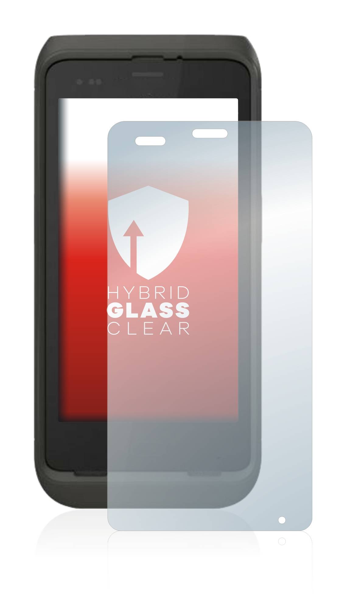 upscreen Hybrid Glass Clear Premium Schutzglas Folie für Honeywell