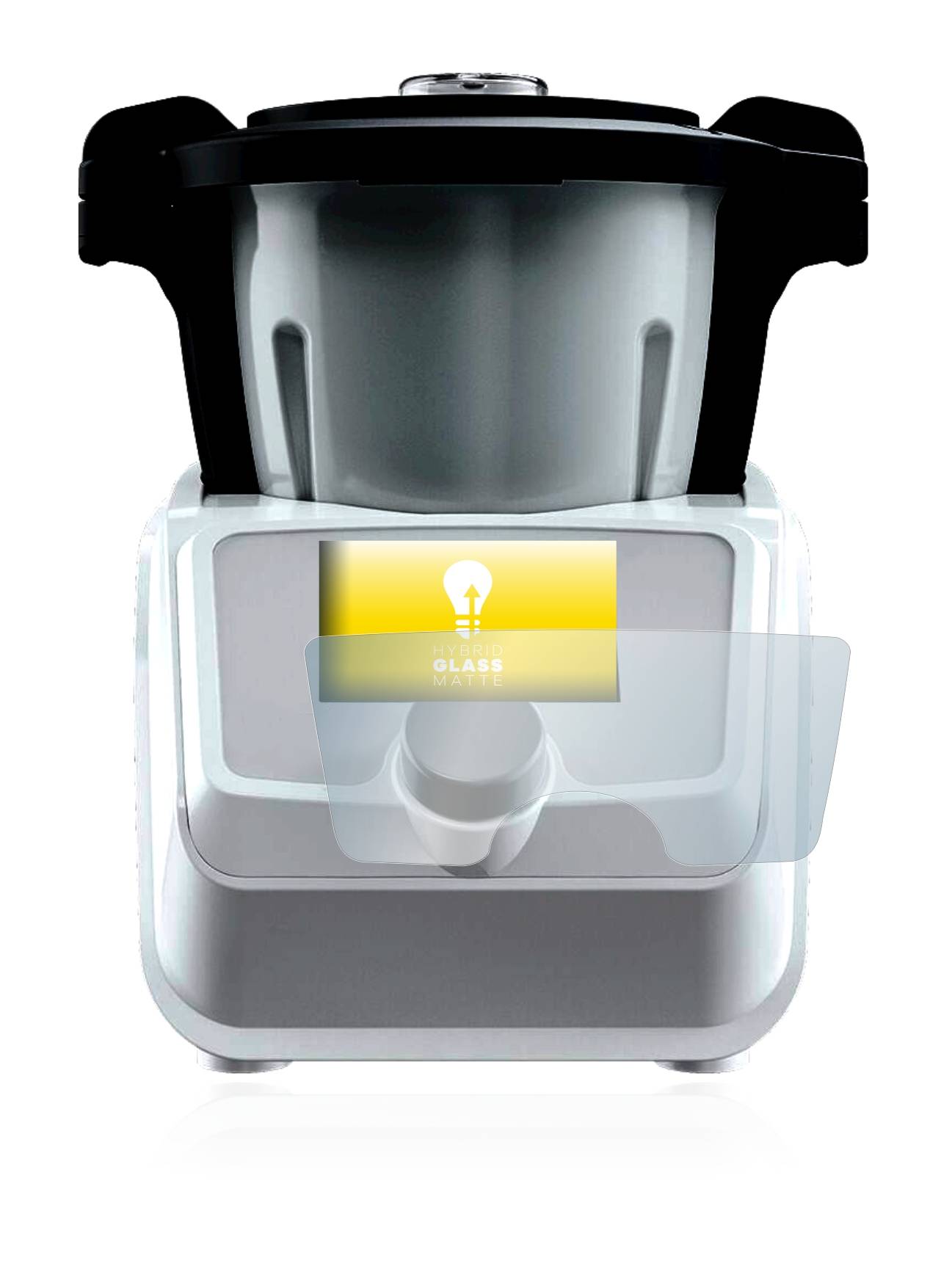 upscreen Flexible Schutz Glas Folie für SilverCrest Mini Monsieur Cuisine Connect Schutzglas 9H Hybridglas Matt