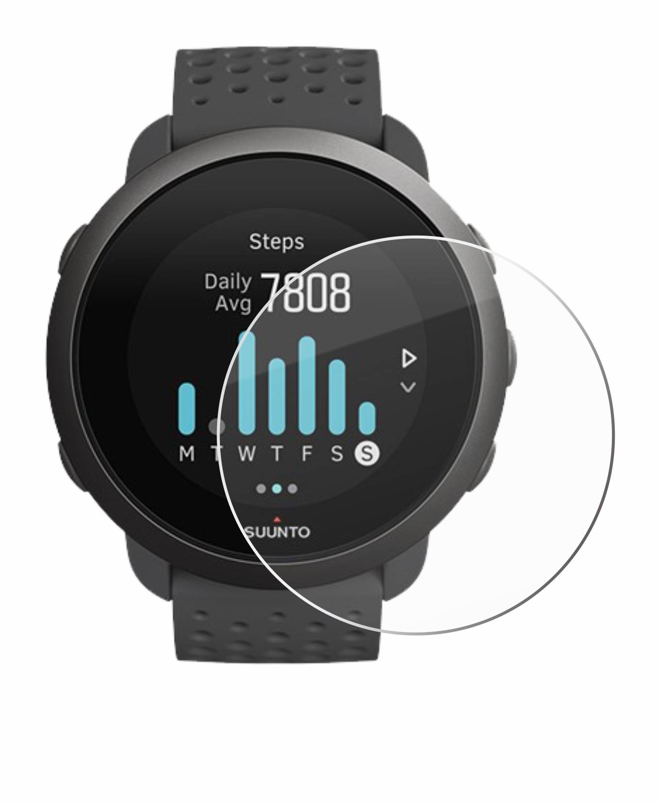 Savvies HD33 Clear Schutzglas für Suunto